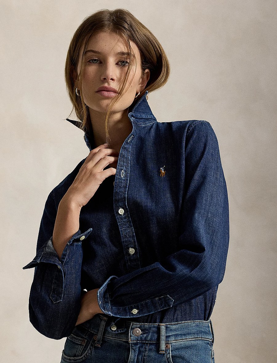 Polo Ralph Lauren - Cotton Denim Shirt - jeanshemden - tofty wash - 0