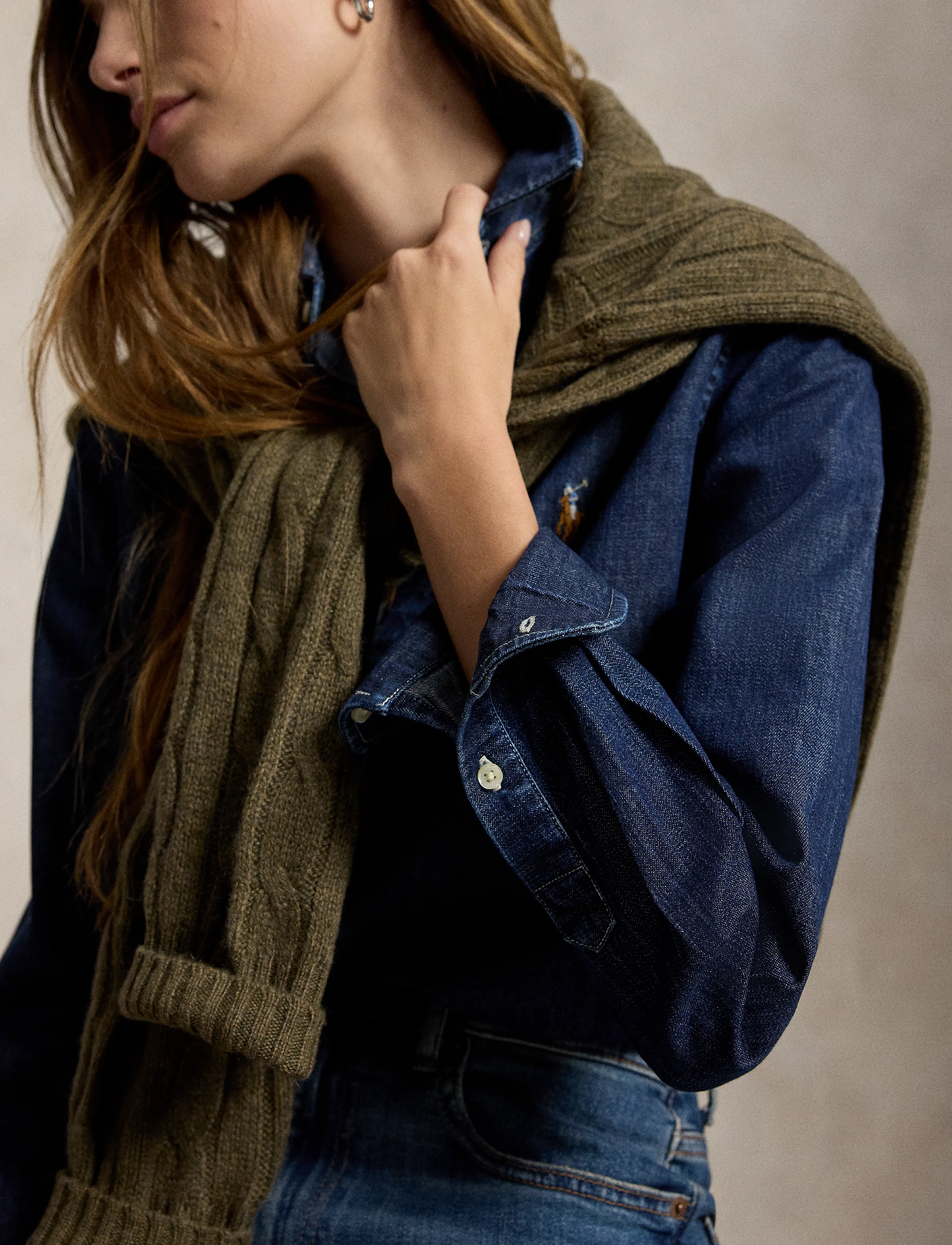 Polo Ralph Lauren - Cotton Denim Shirt - tofty wash - 5