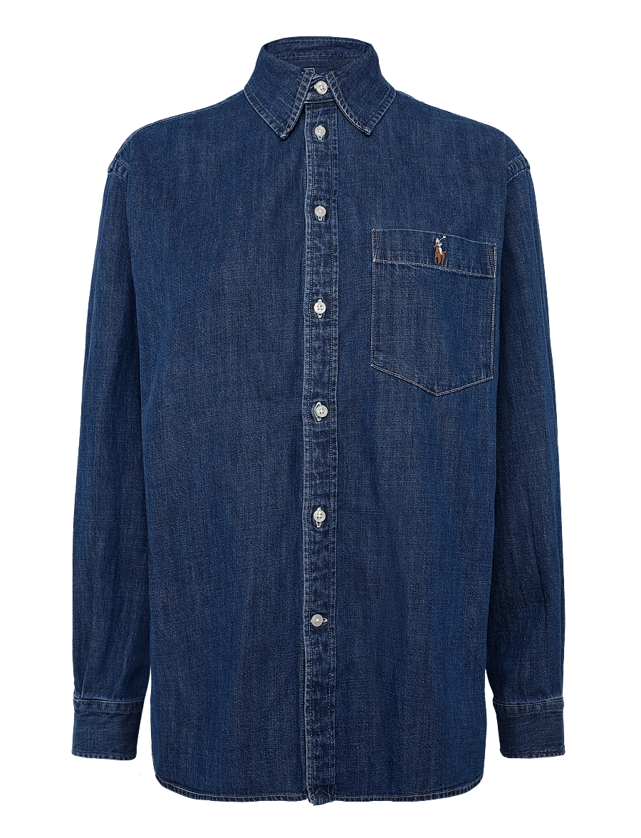 Polo Ralph Lauren - The Big Cotton Denim Shirt - jeanshemden - lapia wash - 1