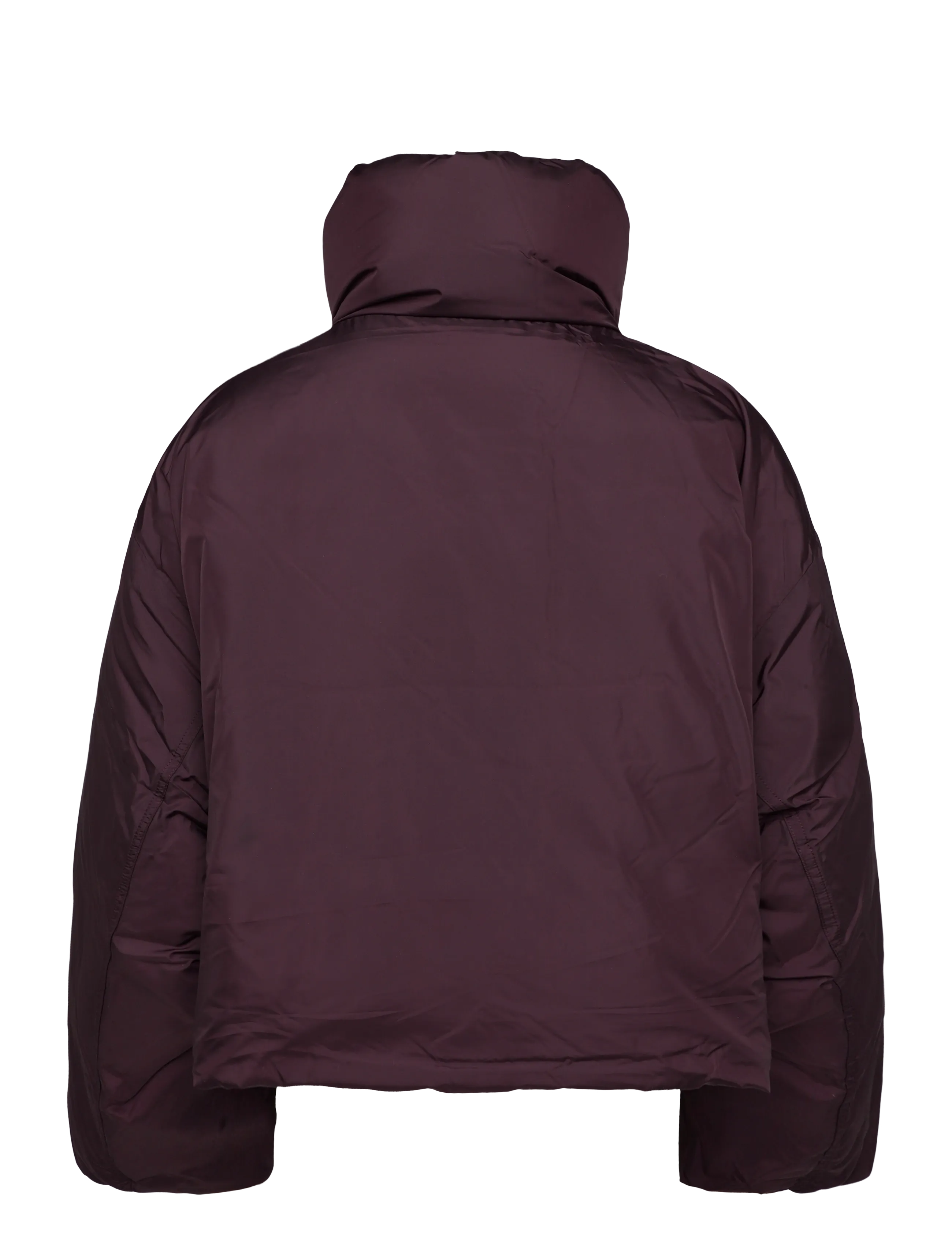 Polo Ralph Lauren - Cropped Down Puffer Jacket - winter jacket - dark shadow burgu - 2