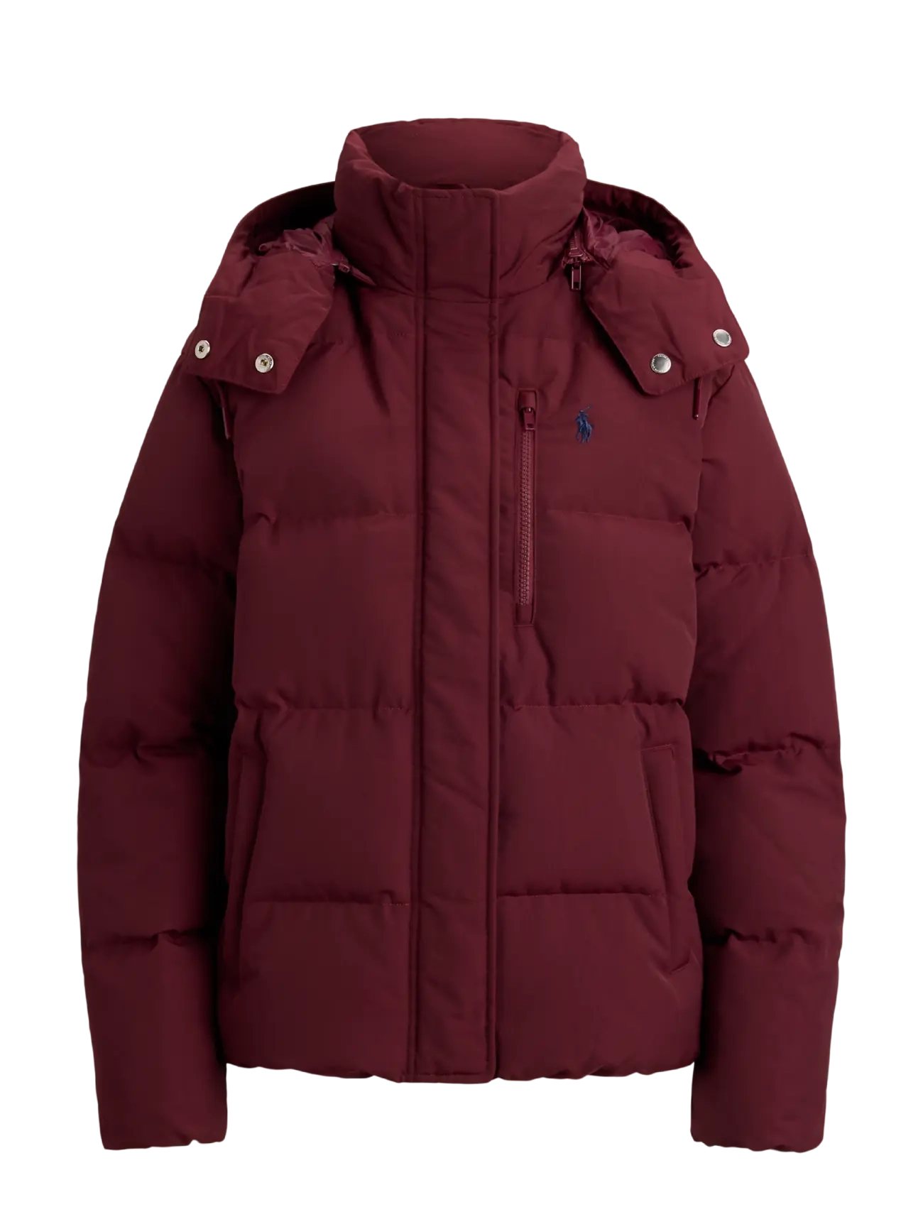Polo Ralph Lauren Mid-Weight Down Puffer Jacket - Jackor & Kappor - CLASSIC WINE / burgundy