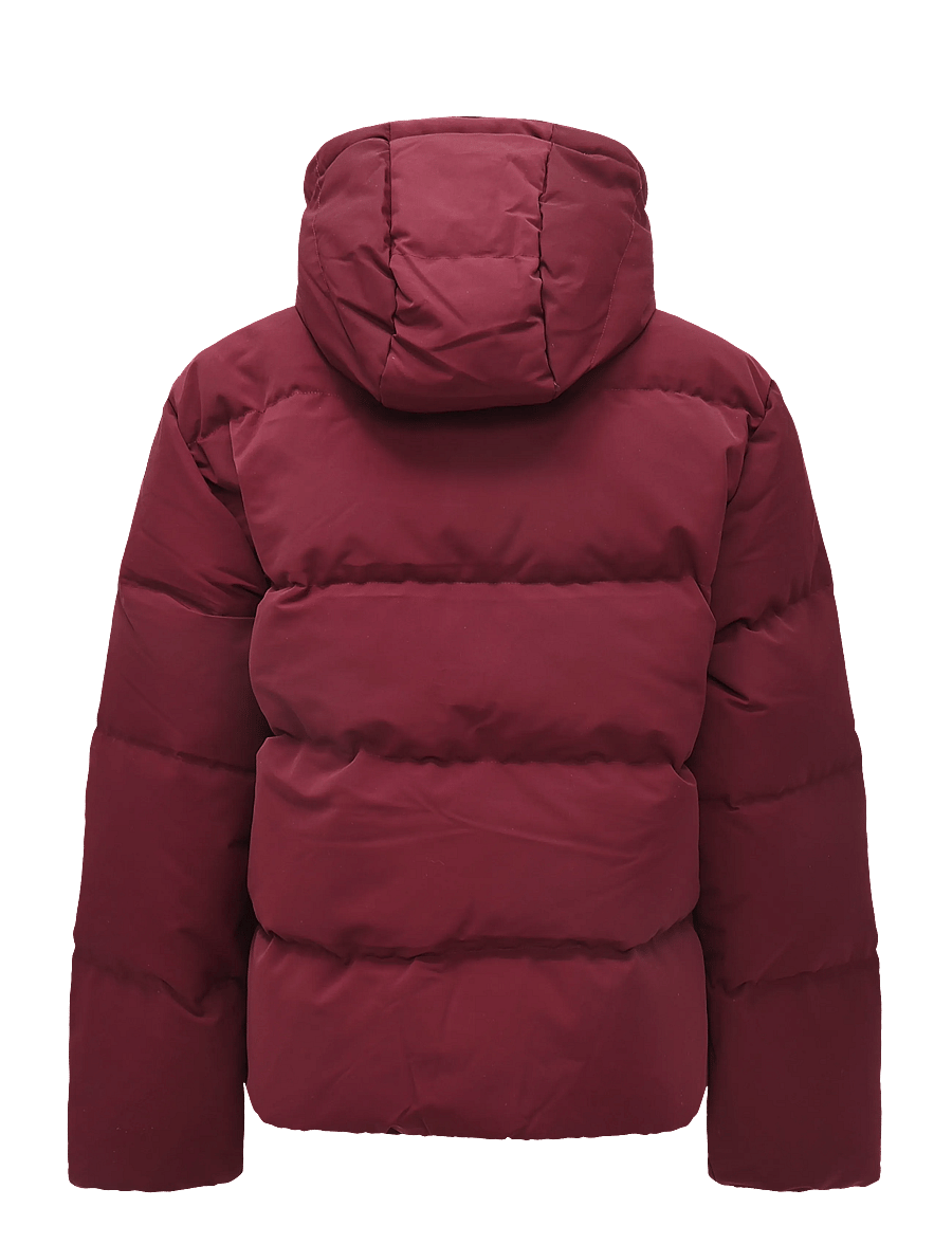 Polo Ralph Lauren - Matt dunpufferjacka i medelvikt - vinterjackor - classic wine - 2