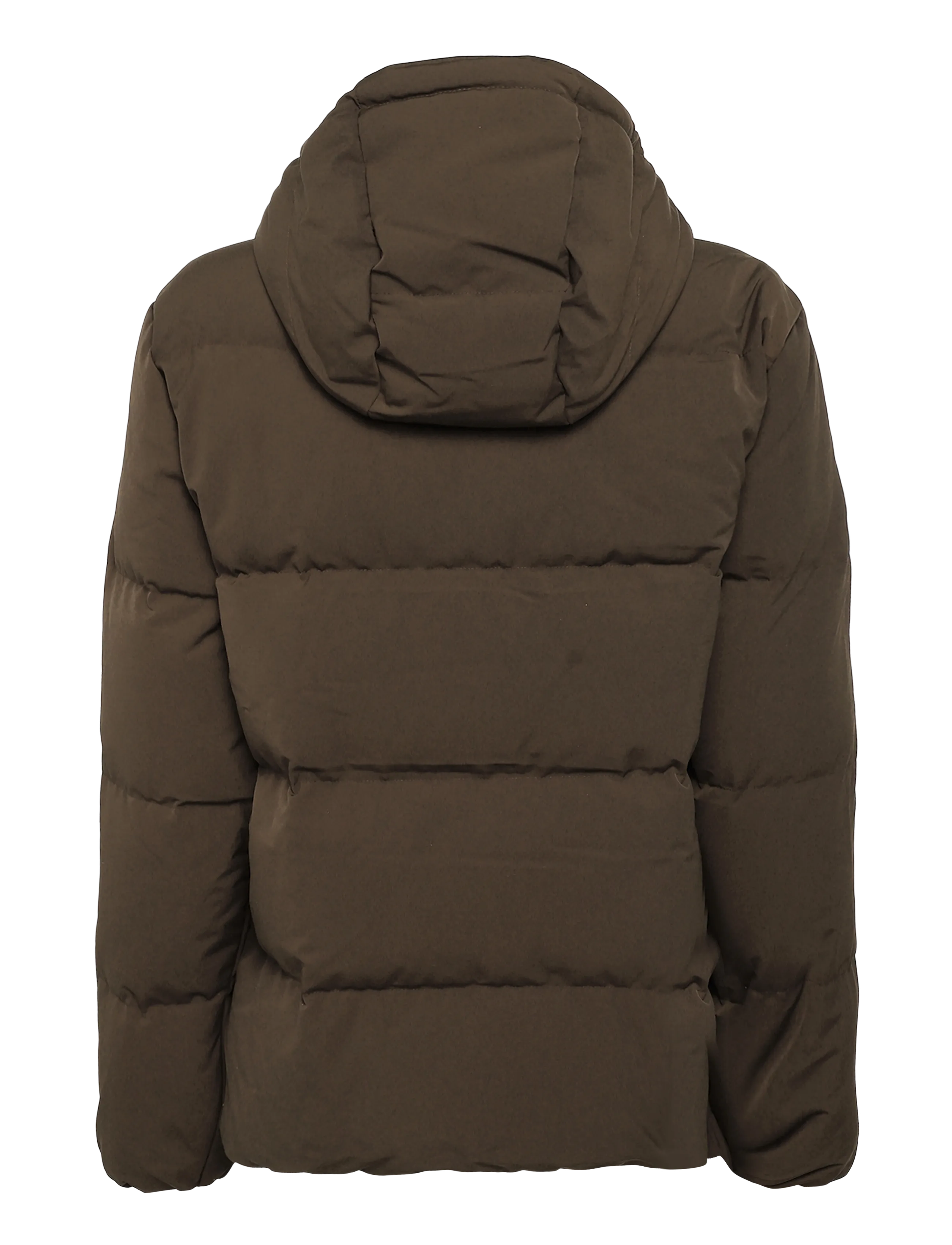Polo Ralph Lauren - Matt dunpufferjacka i medelvikt - vinterjackor - dark beech - 3