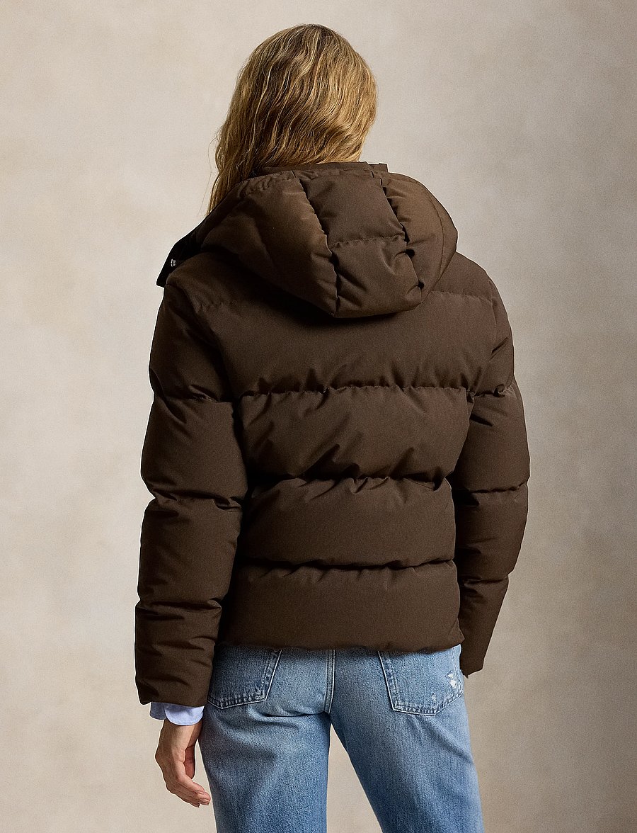 Polo Ralph Lauren - Mid-Weight Down Puffer Jacket - vinterjackor - dark beech - 2