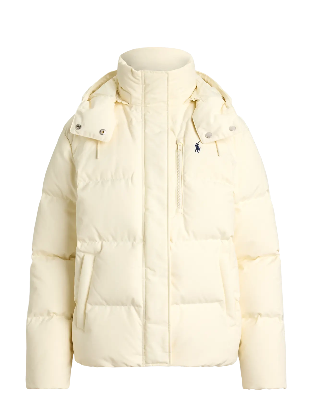 Polo Ralph Lauren Mid-Weight Down Puffer Jacket, M, Jackets, Creme - Padded Frauen