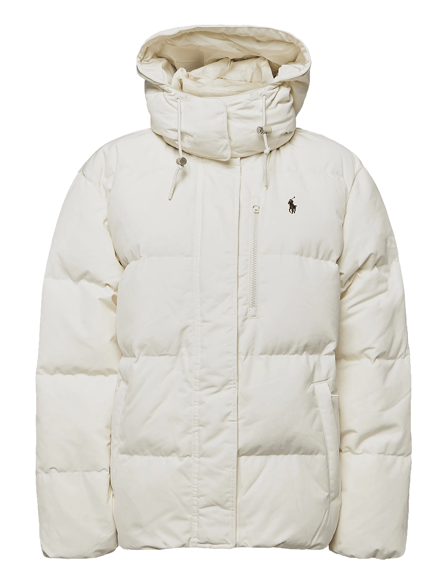 Polo Ralph Lauren - Mid-Weight Down Puffer Jacket - kurtki zimowe - estate cream - 0