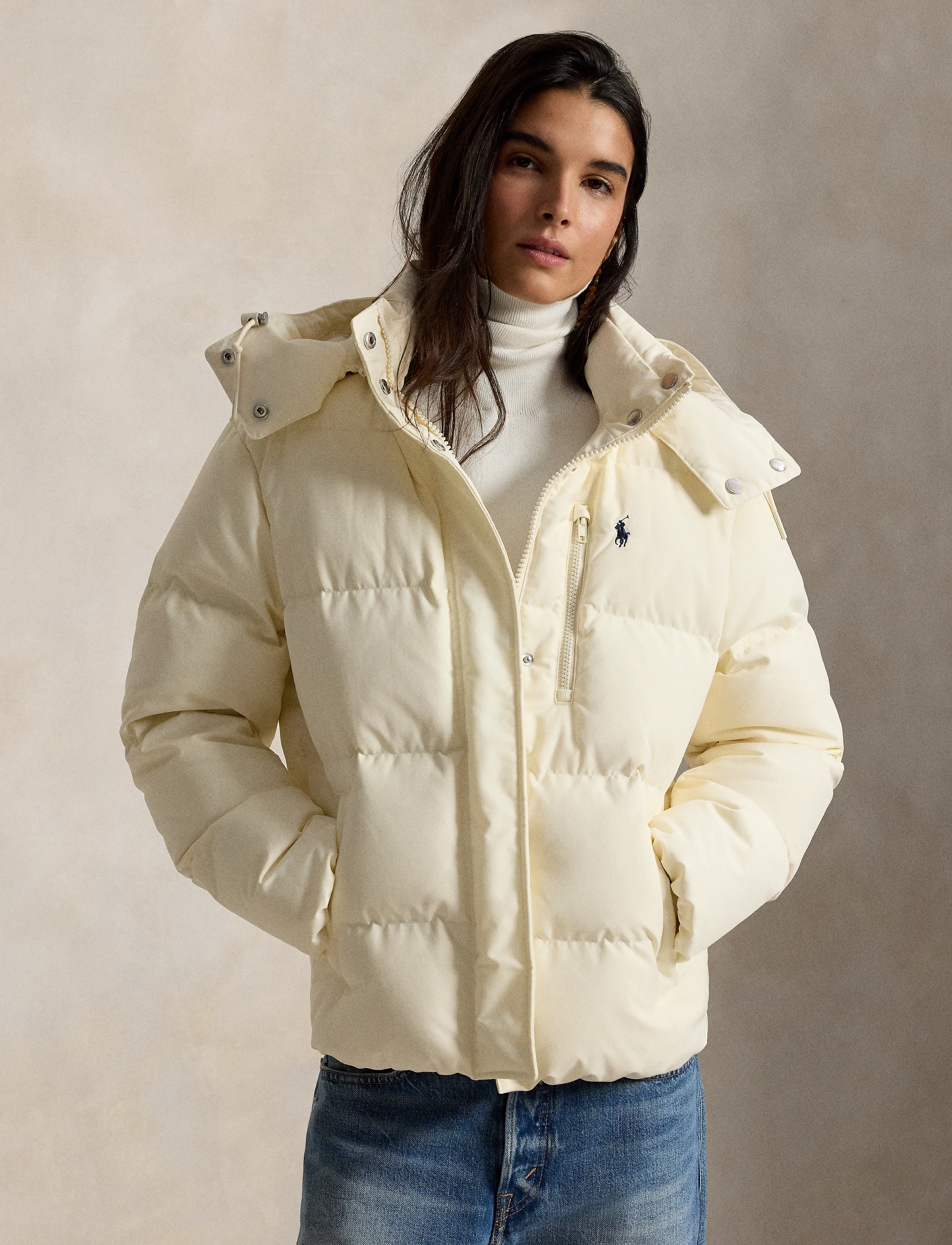 Polo Ralph Lauren - Mid-Weight Down Puffer Jacket - estate cream - 2