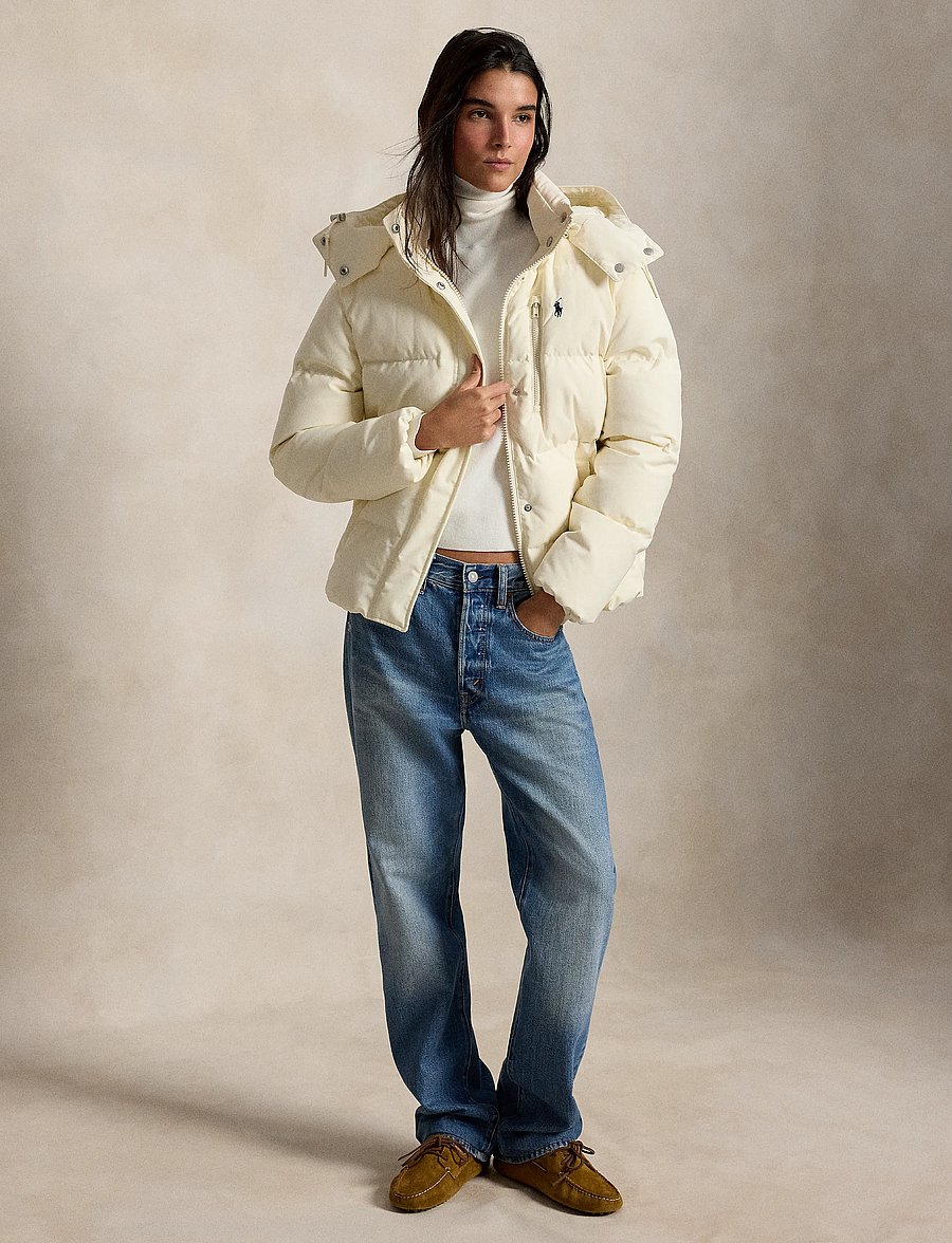 Polo Ralph Lauren - Mid-Weight Down Puffer Jacket - estate cream - 4