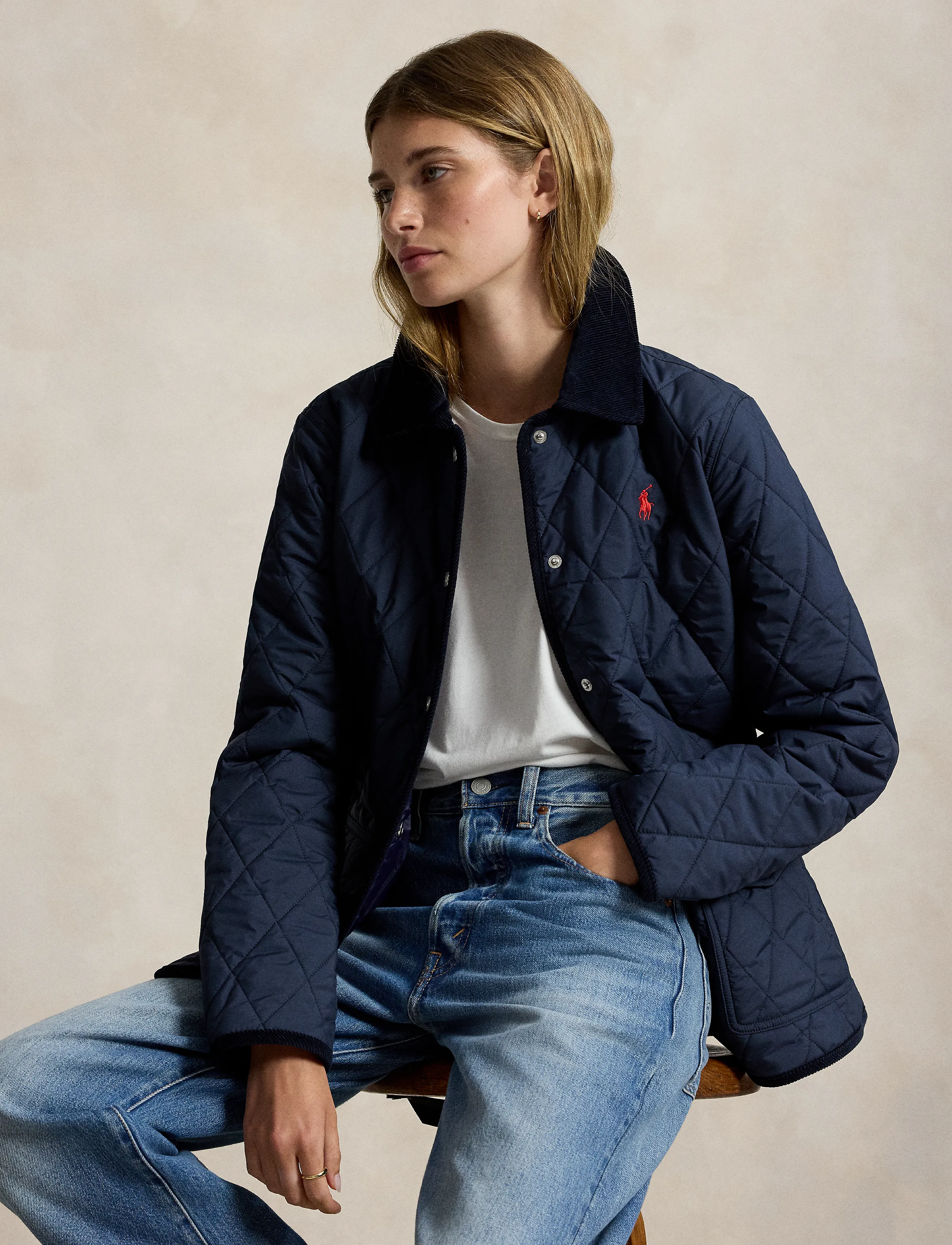 Polo Ralph Lauren Quilted Barn Jacket - Joped ja mantlid - RL NAVY / navy