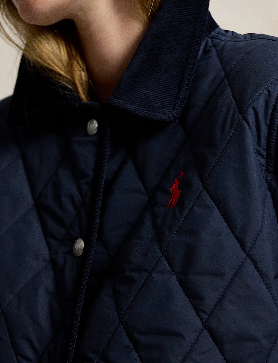 Polo Ralph Lauren - Quilted Barn Jacket - kevadjoped - rl navy - 4