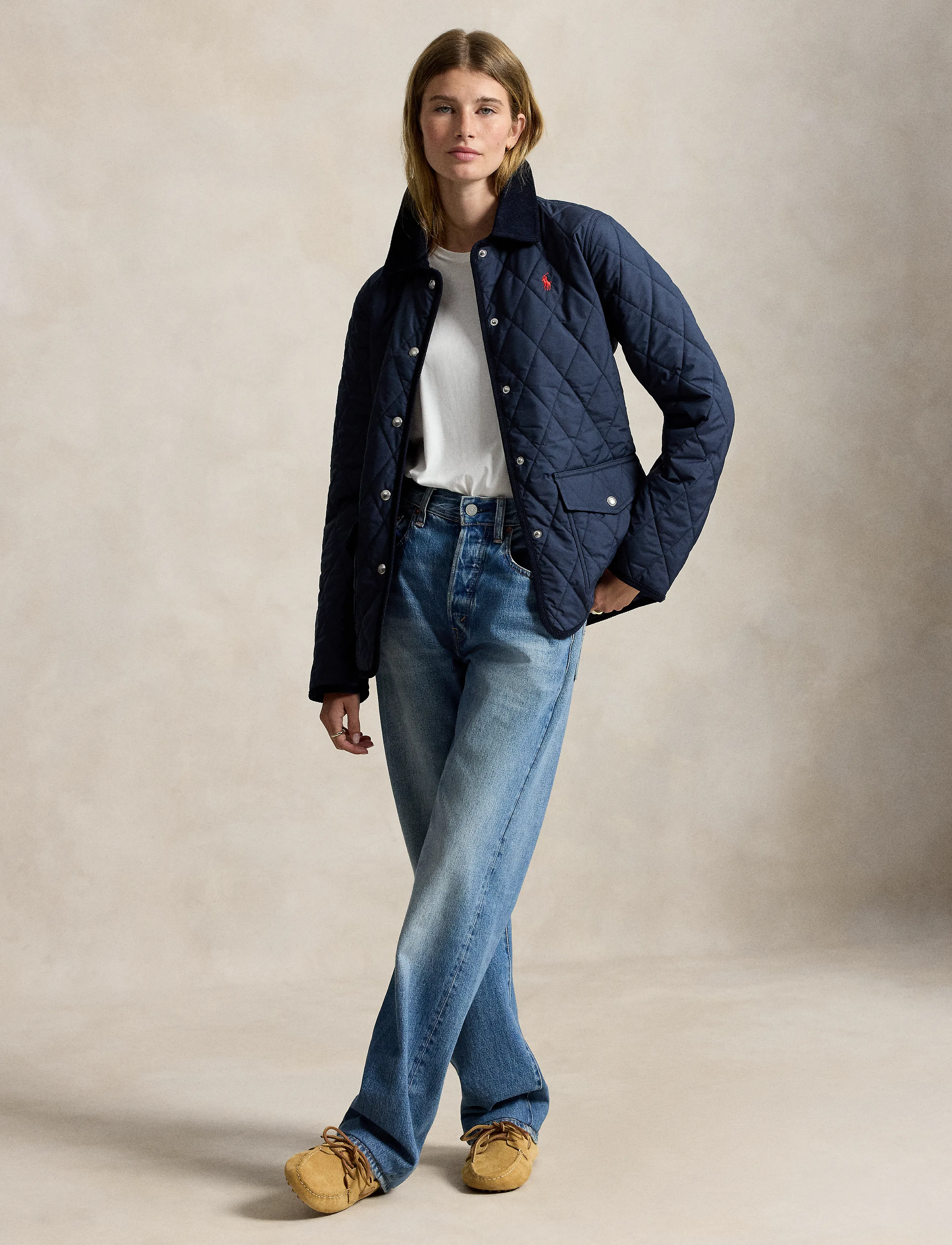 Polo Ralph Lauren - Quilted Barn Jacket - kevadjoped - rl navy - 5