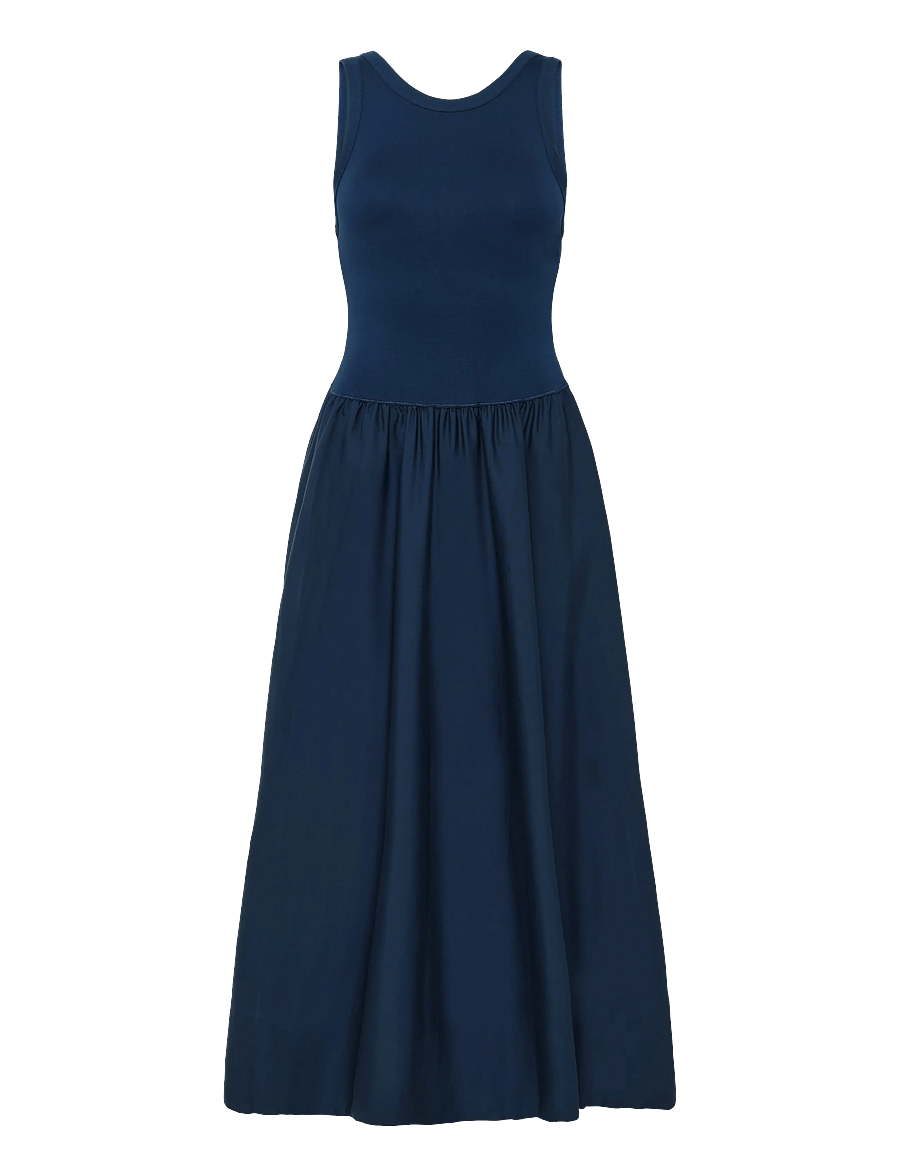 Polo Ralph Lauren - Ponte-Bodice Sleeveless Dress - sommerkleider - east side royal - 1