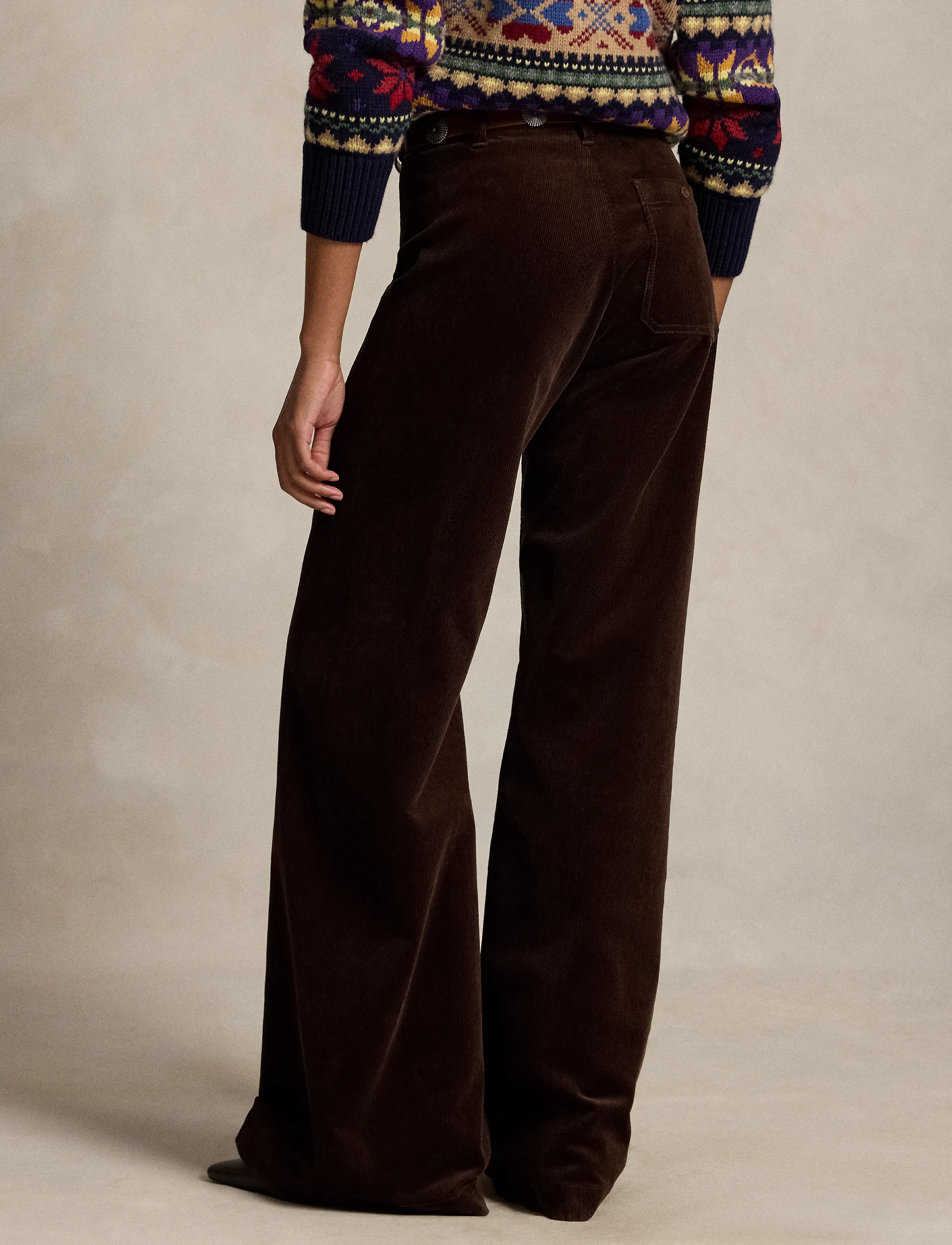 Polo Ralph Lauren - 14 WALE STR CRDRY-WVN-PANTS - brown - 2