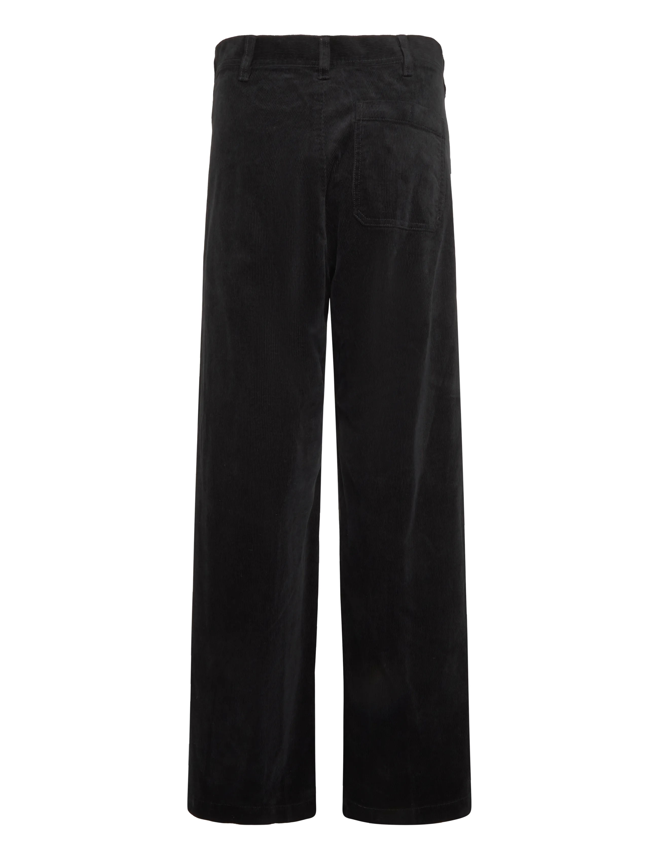 Polo Ralph Lauren - 14 WALE STR CRDRY-WVN-PANTS - utsvängda byxor - polo black - 2