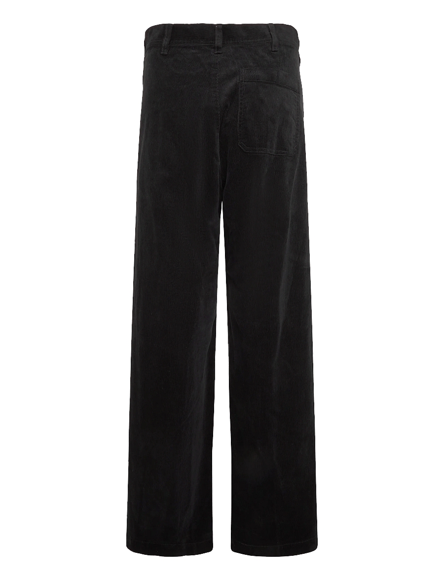 Polo Ralph Lauren - 14 WALE STR CRDRY-WVN-PANTS - utsvängda byxor - polo black - 2