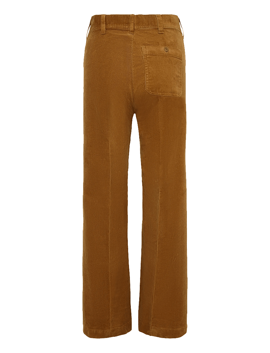 Polo Ralph Lauren - 14 WALE STR CRDRY-WVN-PANTS - utsvängda byxor - tan - 2