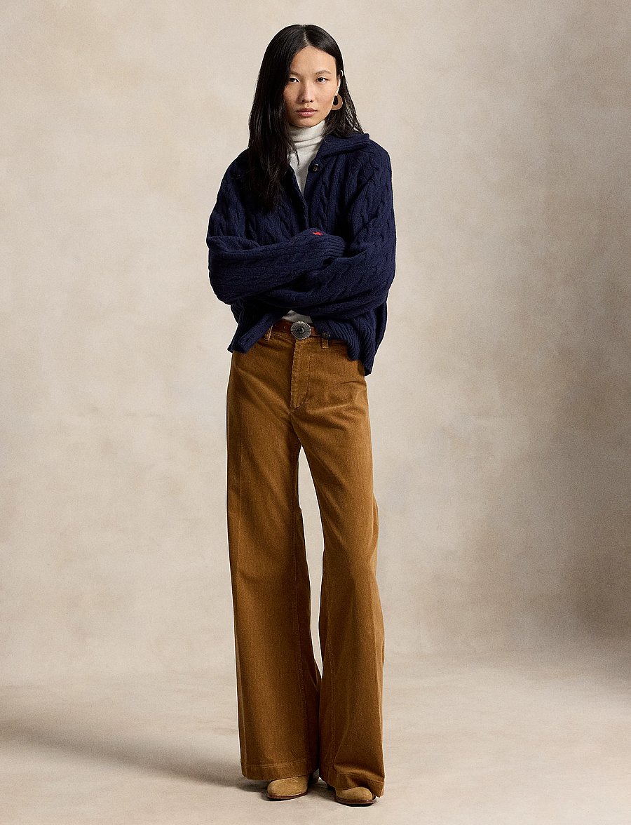Polo Ralph Lauren - Beaton Corduroy Pant - flare bukser - tan - 0