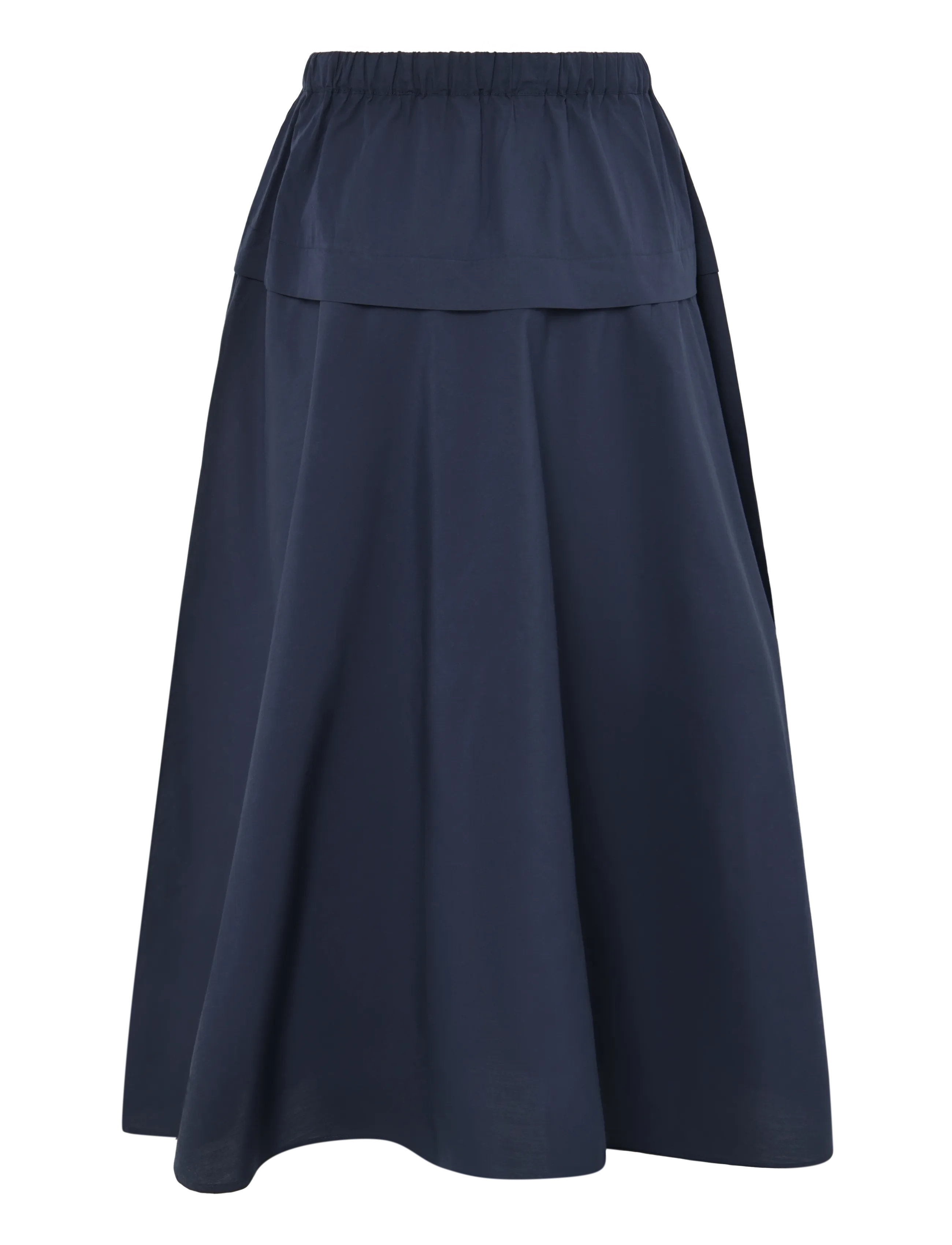 Polo Ralph Lauren - Cotton Canvas A-Line Skirt - maxi nederdele - hunter navy - 2
