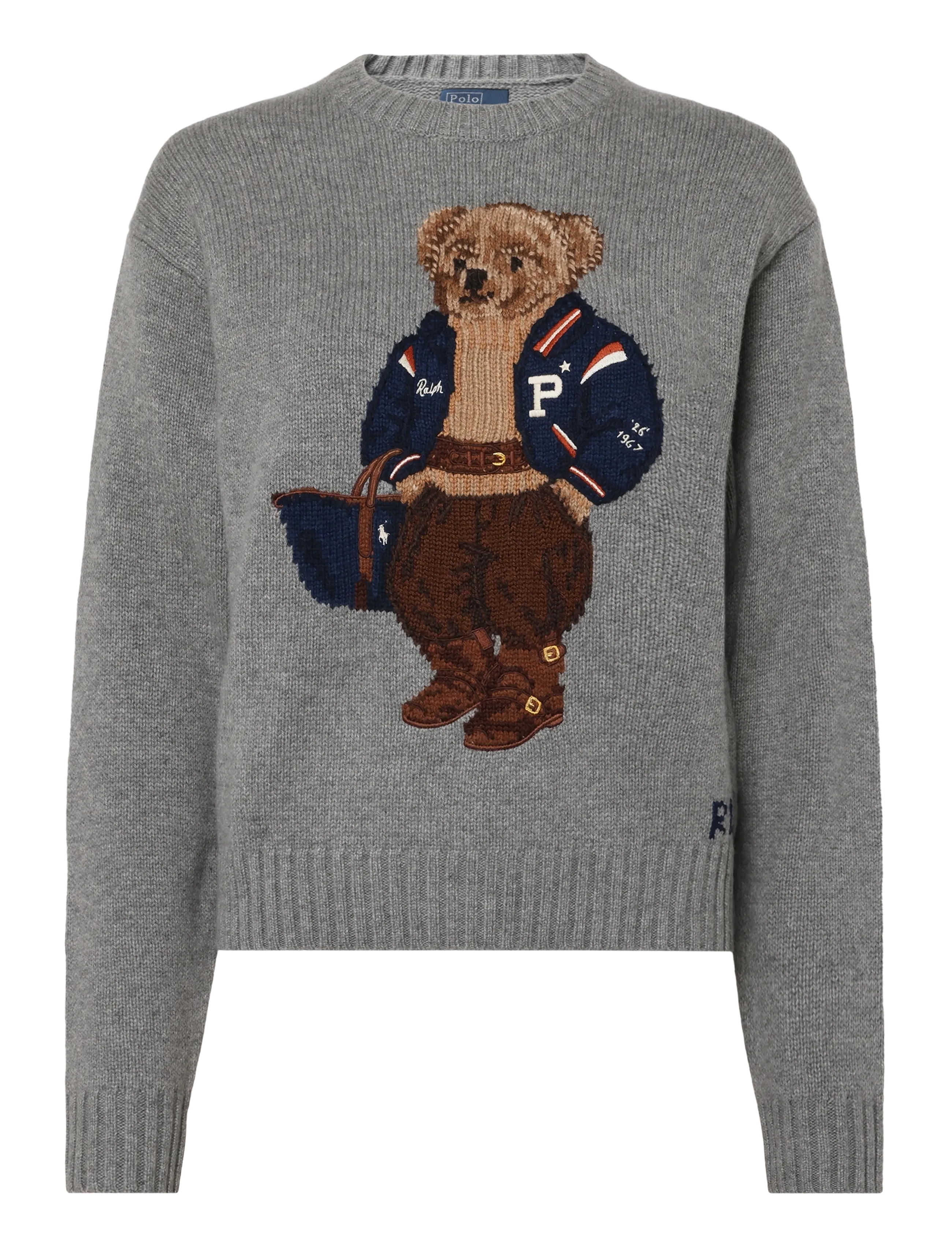 Polo Ralph Lauren - Polo Bear Wool-Cashmere Sweater - kashmir - outpost gray hthr - 1