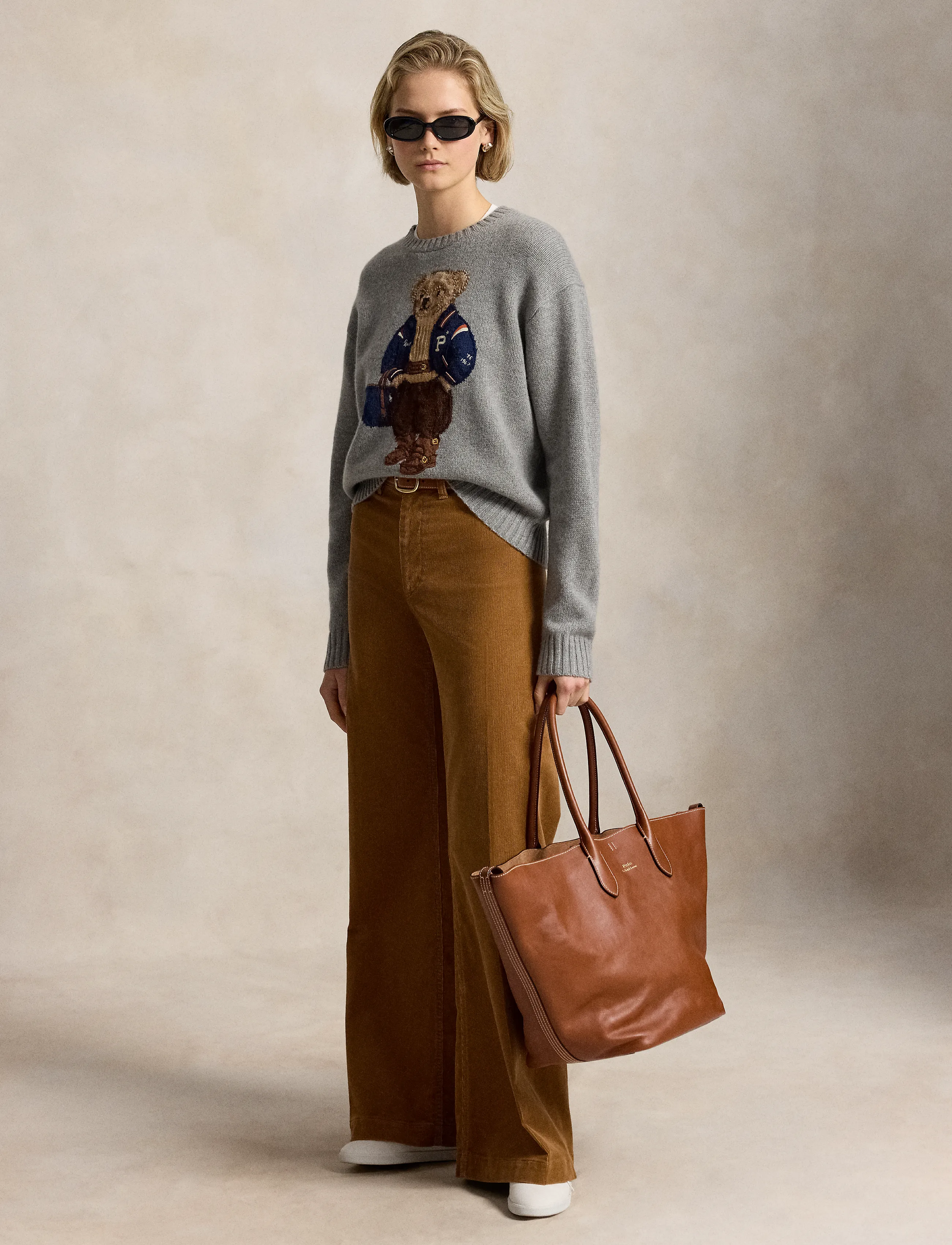 Polo Ralph Lauren - Polo Bear Wool-Cashmere Sweater - kashmir - outpost gray hthr - 5