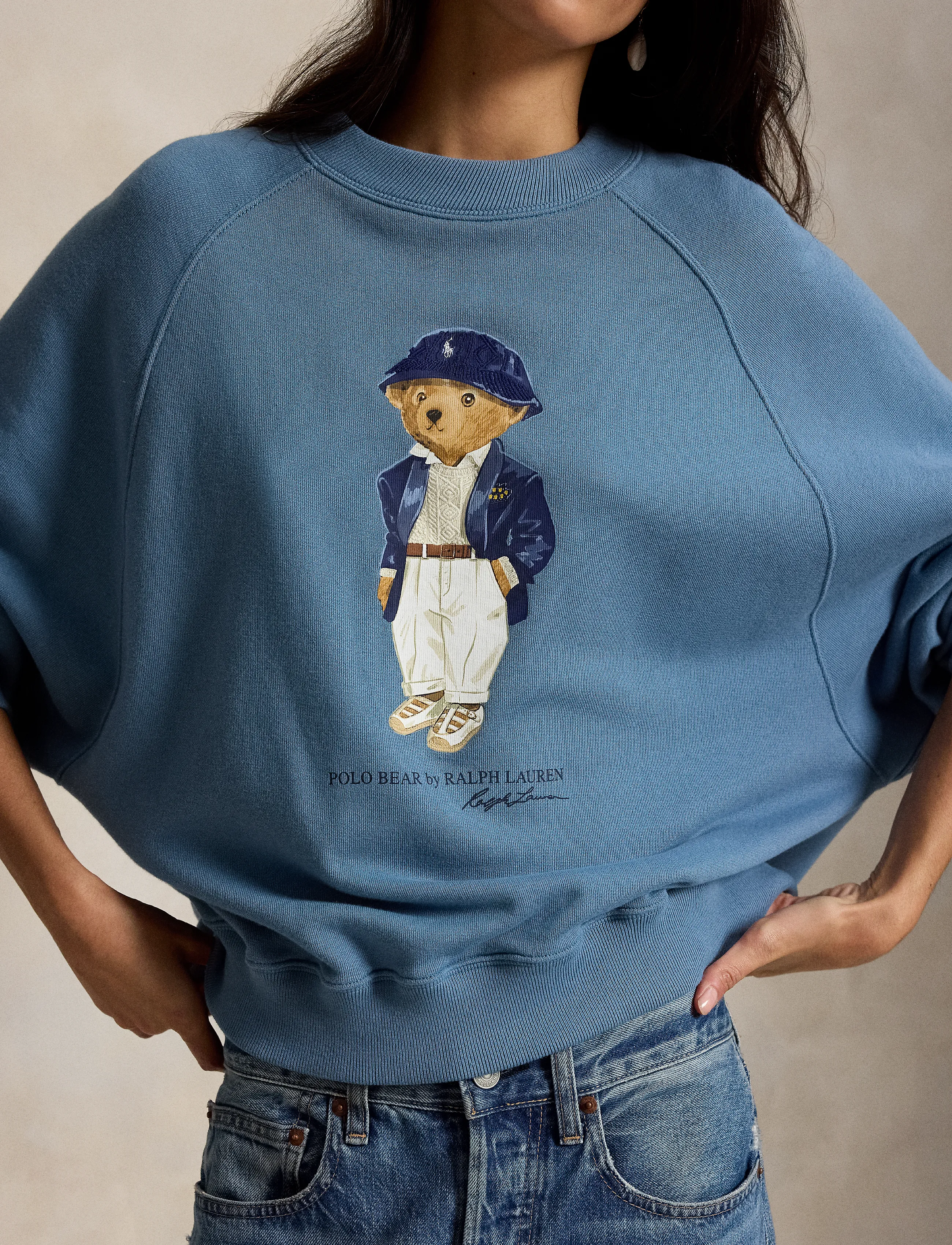 Sweatshirt 'ISLAND FLC' blå / marinblå / mocka 6