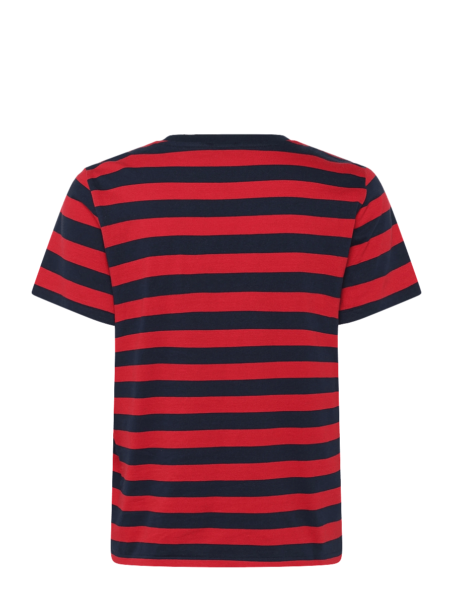 Polo Ralph Lauren - Striped Cotton Jersey Tee - t-shirts - hunter navy/rl200 - 2