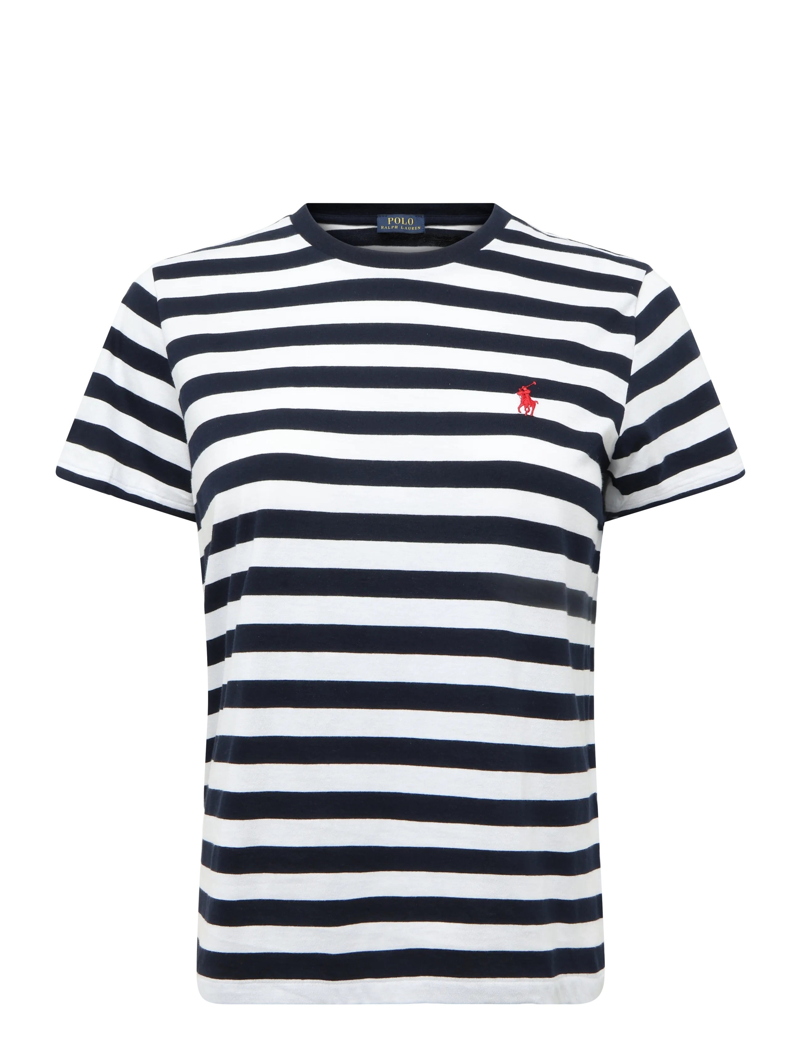 Polo Ralph Lauren Striped Cotton Jersey Tee - Kleidung - HUNTER NAVY/WHITE / white