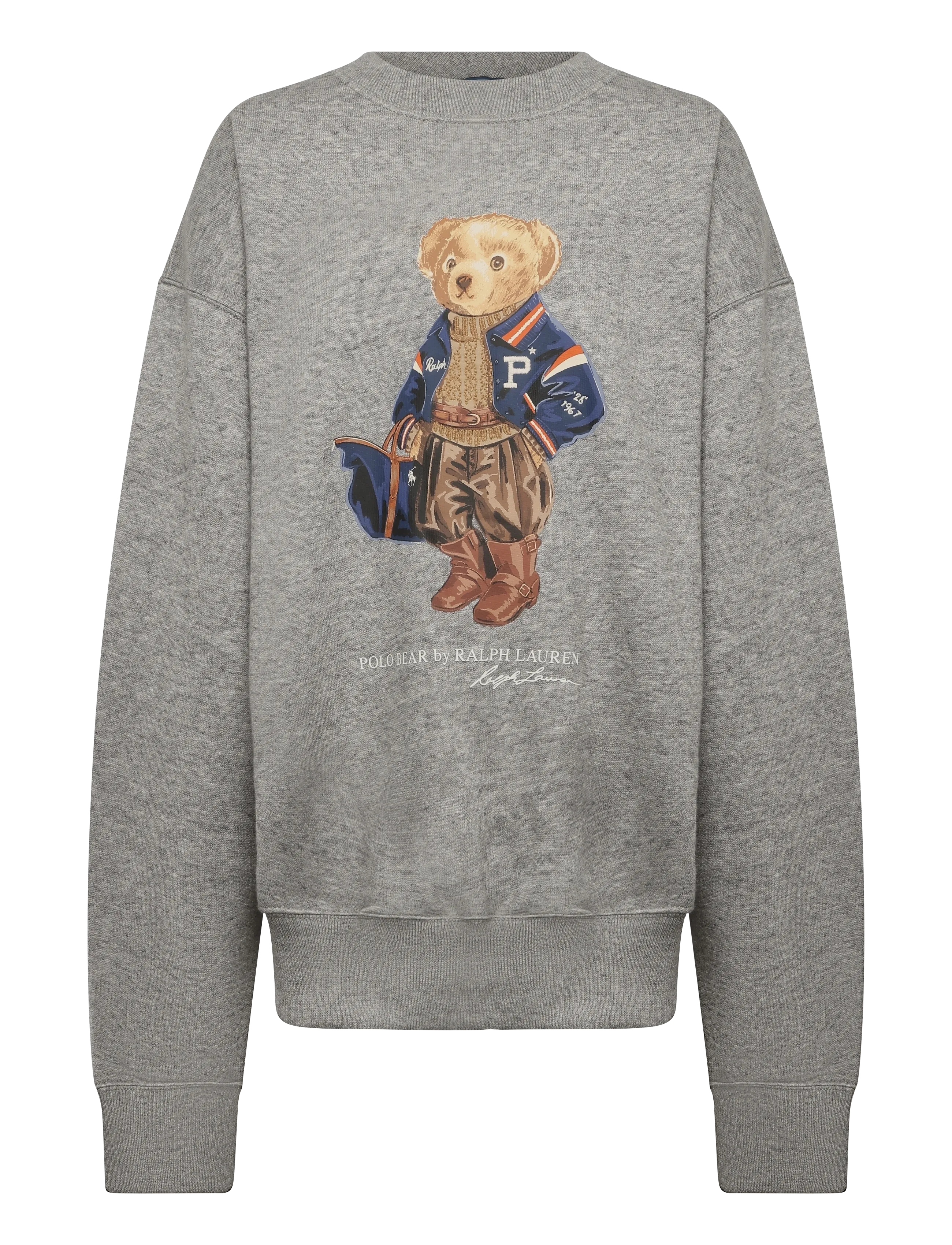 Polo Ralph Lauren Polo Bear Fleece Crewneck - Sweatshirts - DARK VINTAGE HEAT / grey