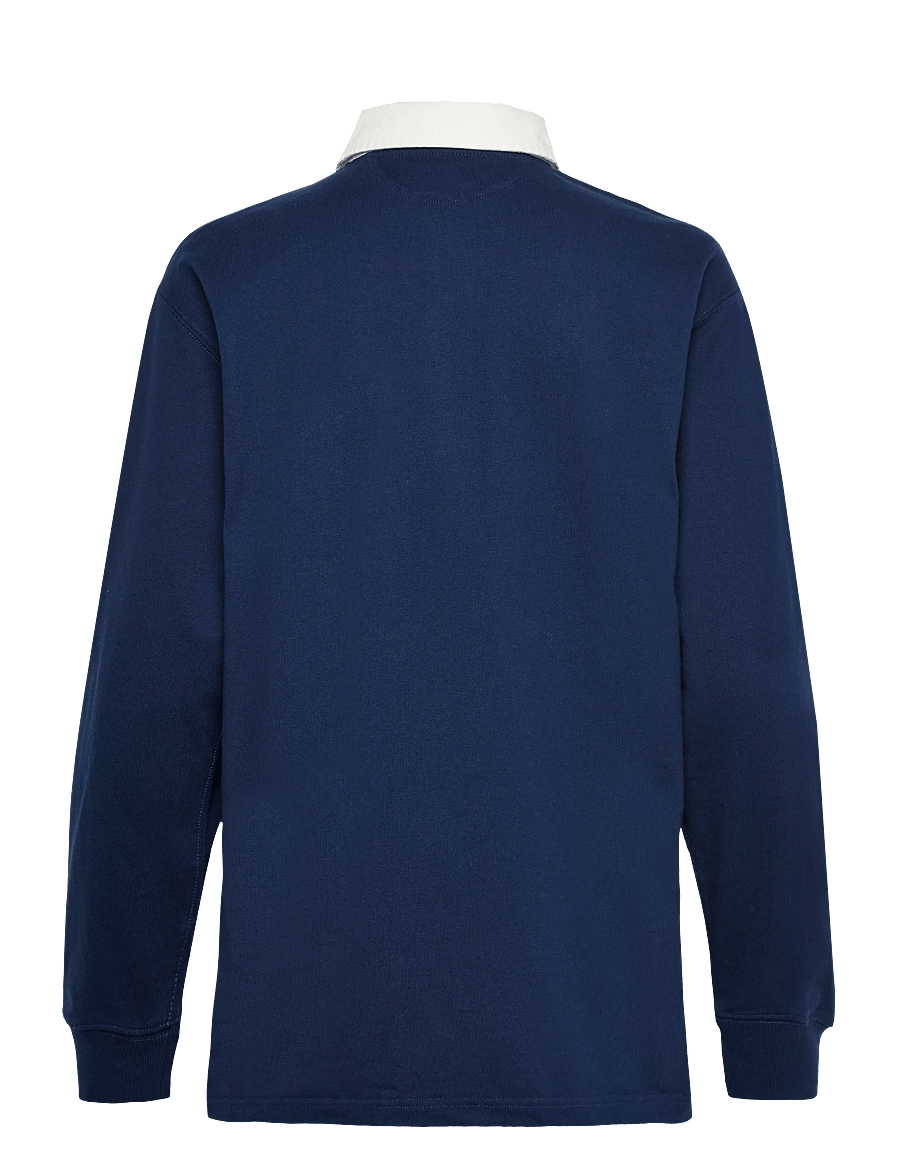 Polo Ralph Lauren - Oversize Cotton Rugby Shirt - langerma skyrtur - eastside royal - 3