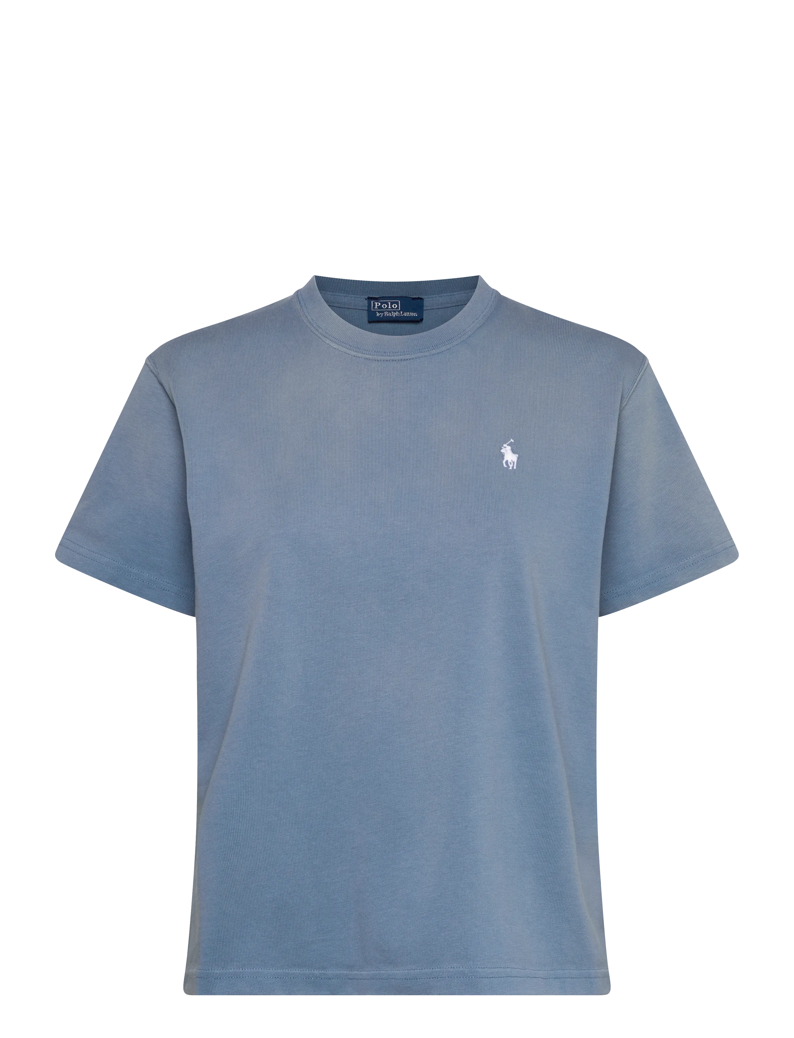 Polo Ralph Lauren Logo Cotton Jersey Tee - T-Shirts & Tops - CAMP BLUE / blue