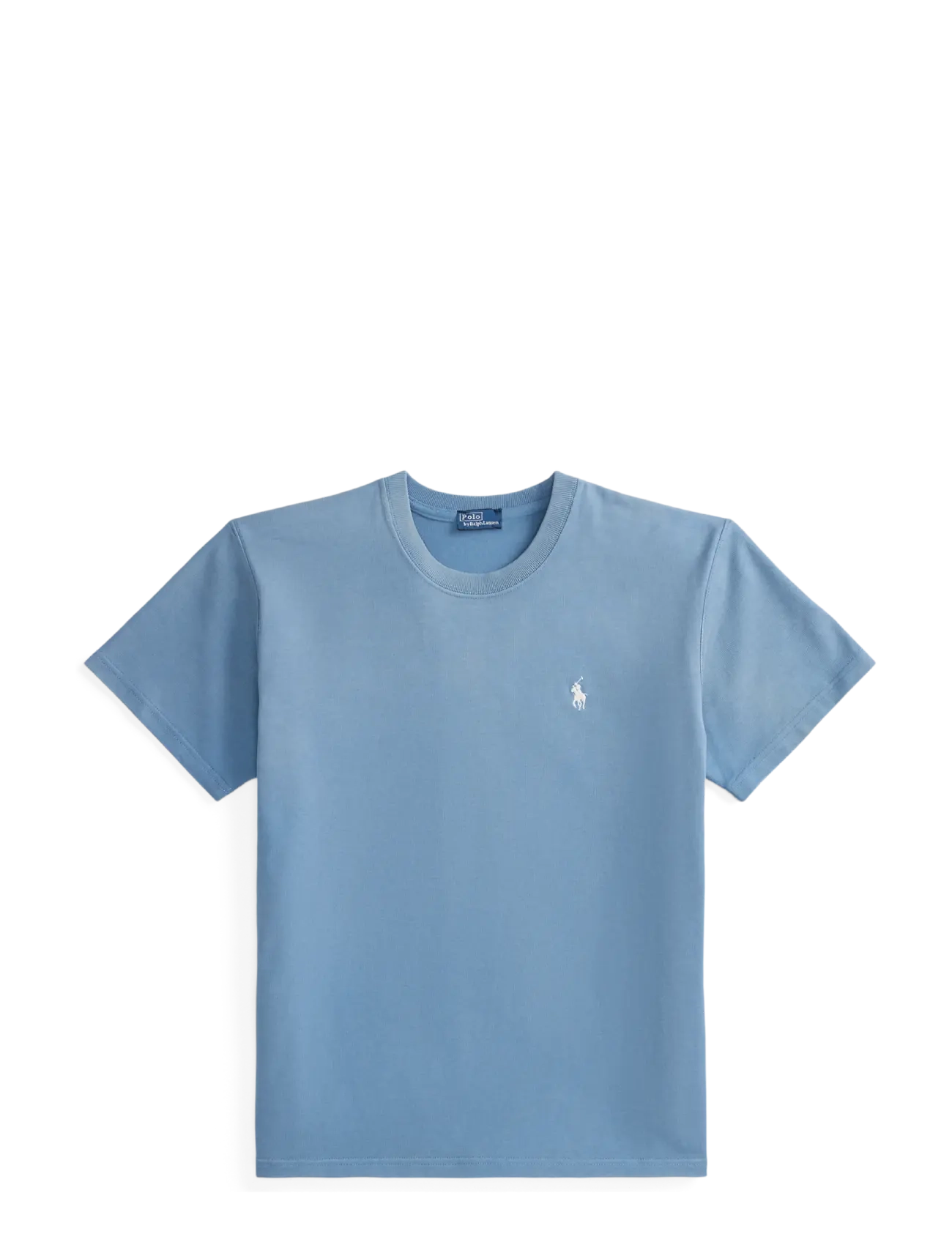 Polo Ralph Lauren Logo Cotton Jersey Tee - Nyheder - CAMP BLUE / blue