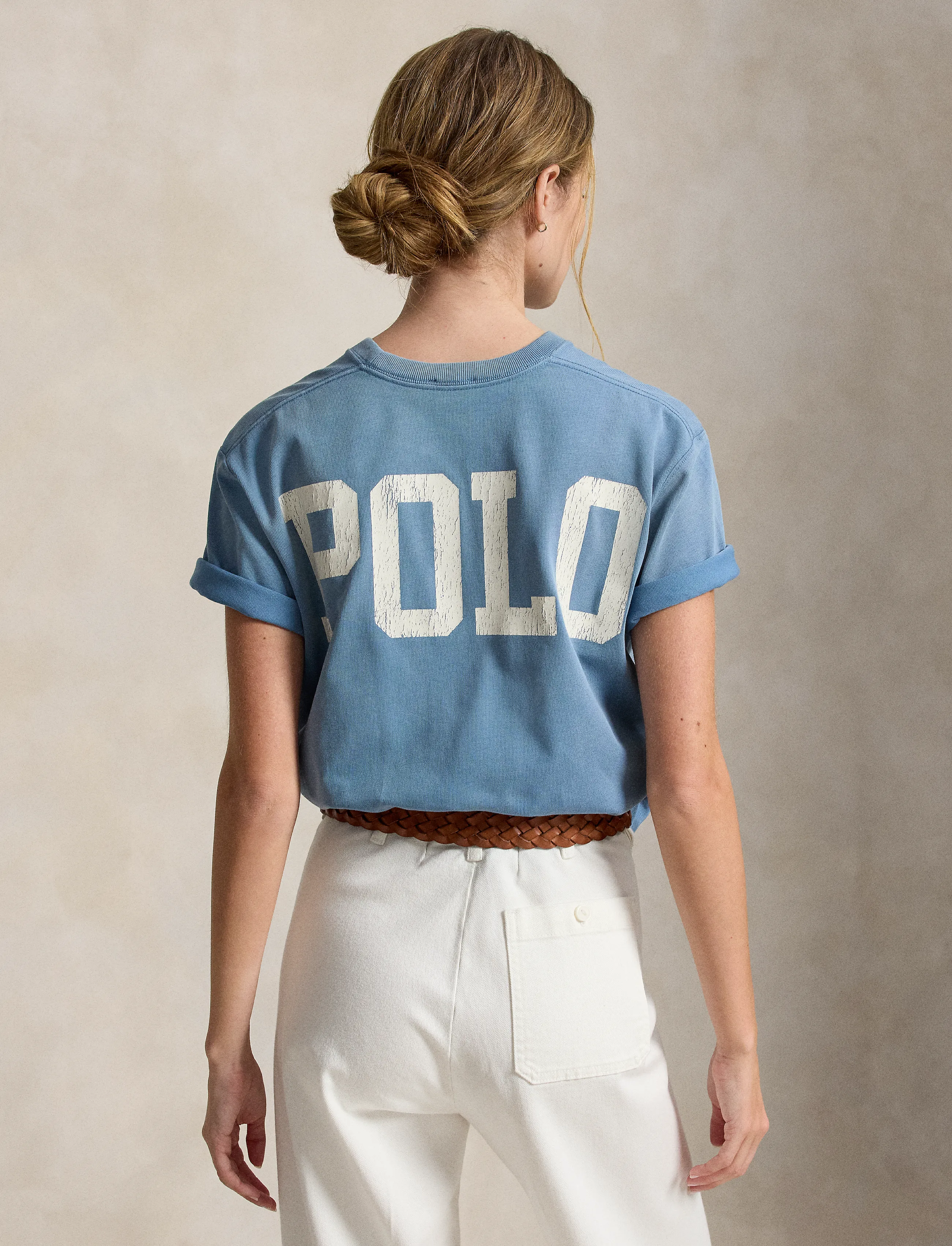 Polo Ralph Lauren - Logo Cotton Jersey Tee - t-shirts - camp blue - 2