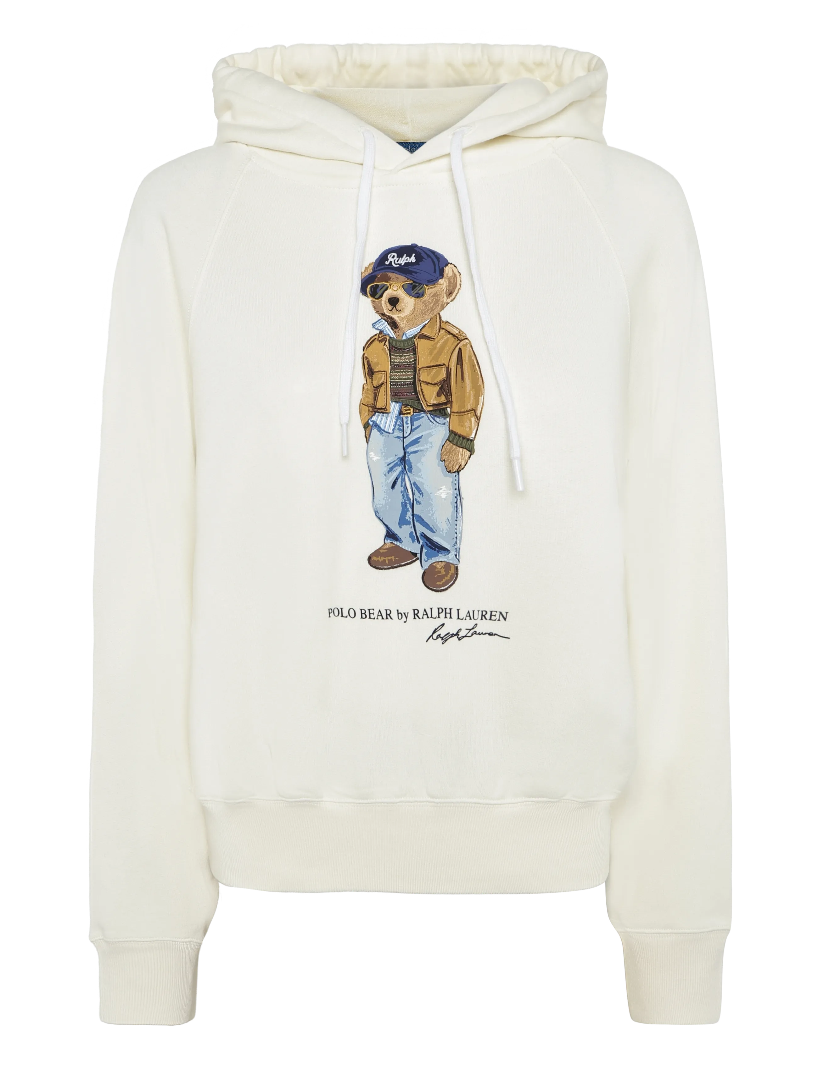 Polo Ralph Lauren Polo Bear Lightweight Fleece Hoodie - Kapuzenpullover - WARM WHITE / cream