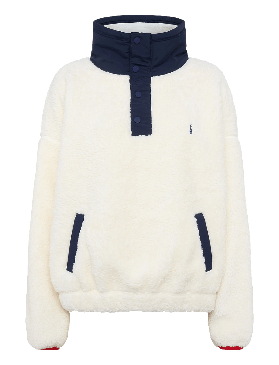 Polo Ralph Lauren - Polo Bear High-Pile Fleece Funnelneck - fliisid ja vahekihid - clubhouse cream m - 1
