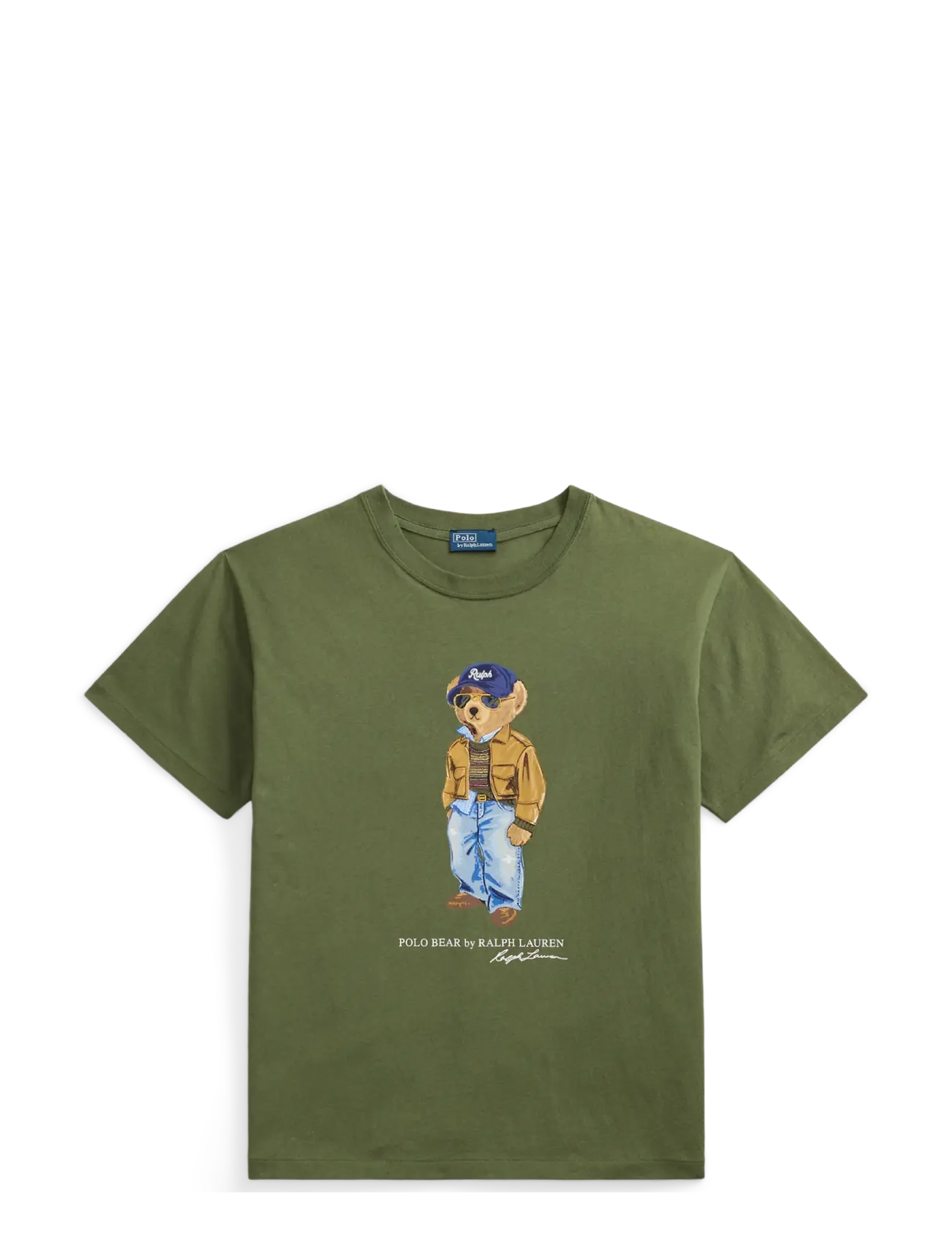 Polo Ralph Lauren Polo Bear Cotton Jersey Tee - Polo Ralph Lauren - DENSE OLIVE / khaki/green