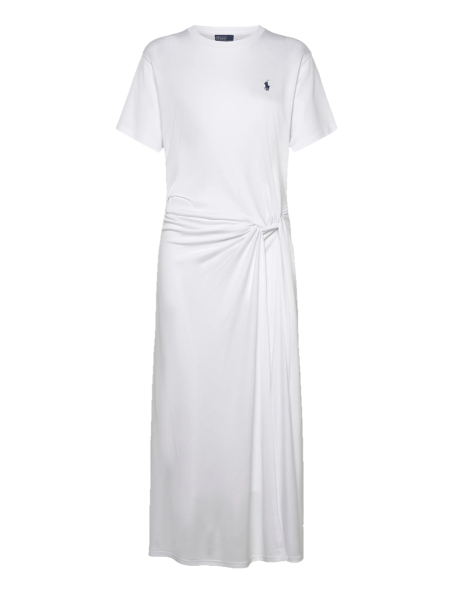 Polo Ralph Lauren - LYOCELL-KNT-DRESSES - maxi dresses - white - 1