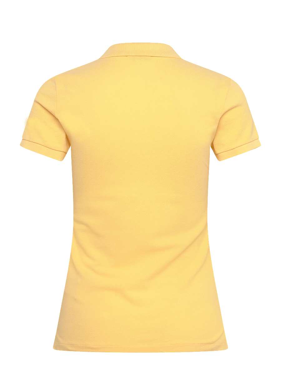 Polo Ralph Lauren - 30/1S GS STR MESH-KNT-POLO - t-shirts & tops - corn yellow/c6103 - 1