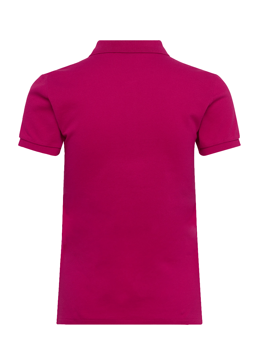 Polo Ralph Lauren - 30/1S GS STR MESH-KNT-POLO - t-shirts & tops - pink sky/c6315 - 1