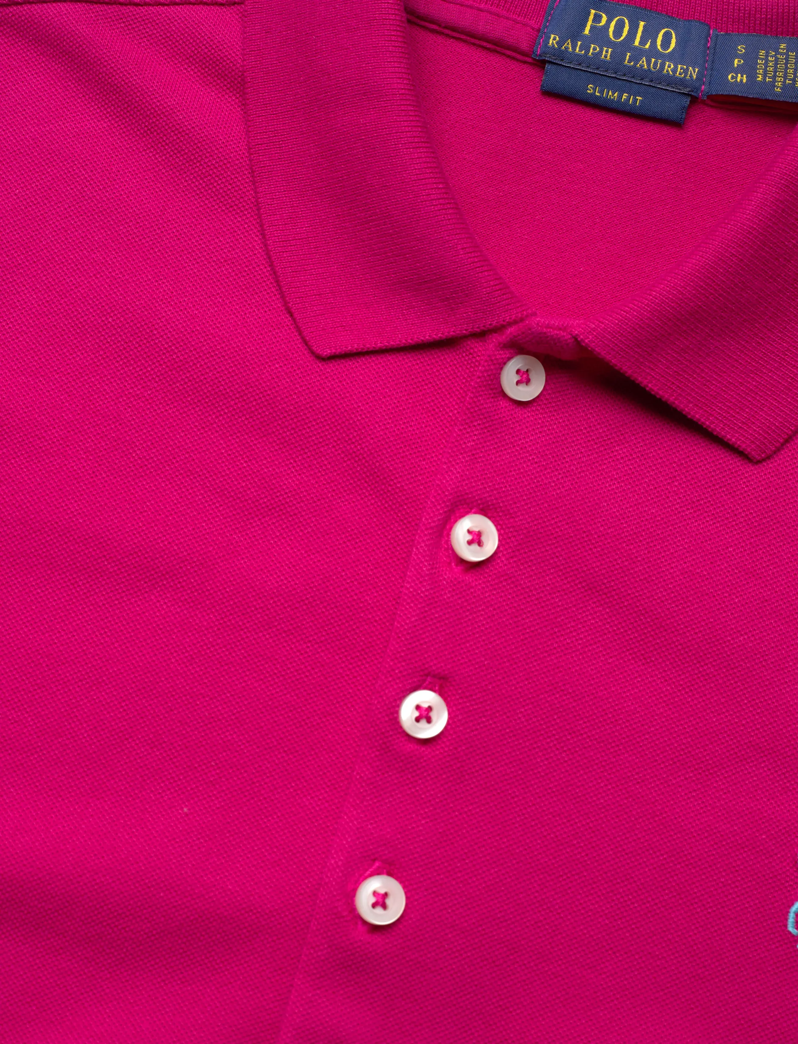 Polo Ralph Lauren - 30/1S GS STR MESH-KNT-POLO - poloskjorter - pink sky/c6315 - 2