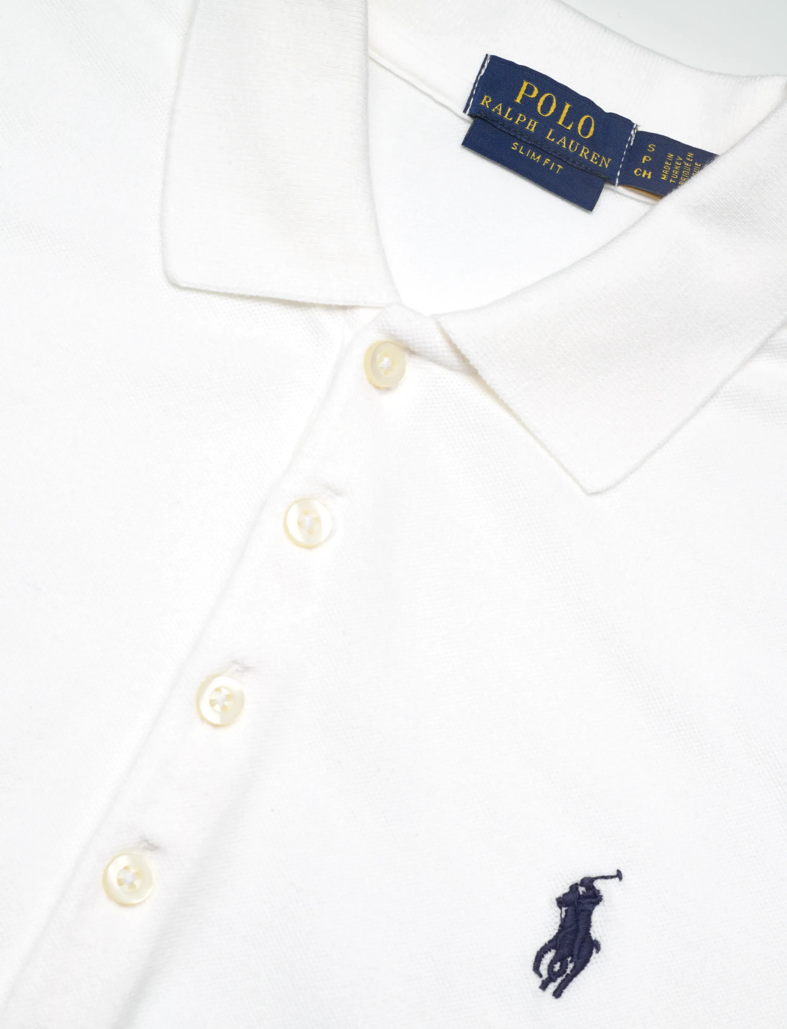 Polo Ralph Lauren - 30/1S GS STR MESH-KNT-POLO - pikéer - white - 2