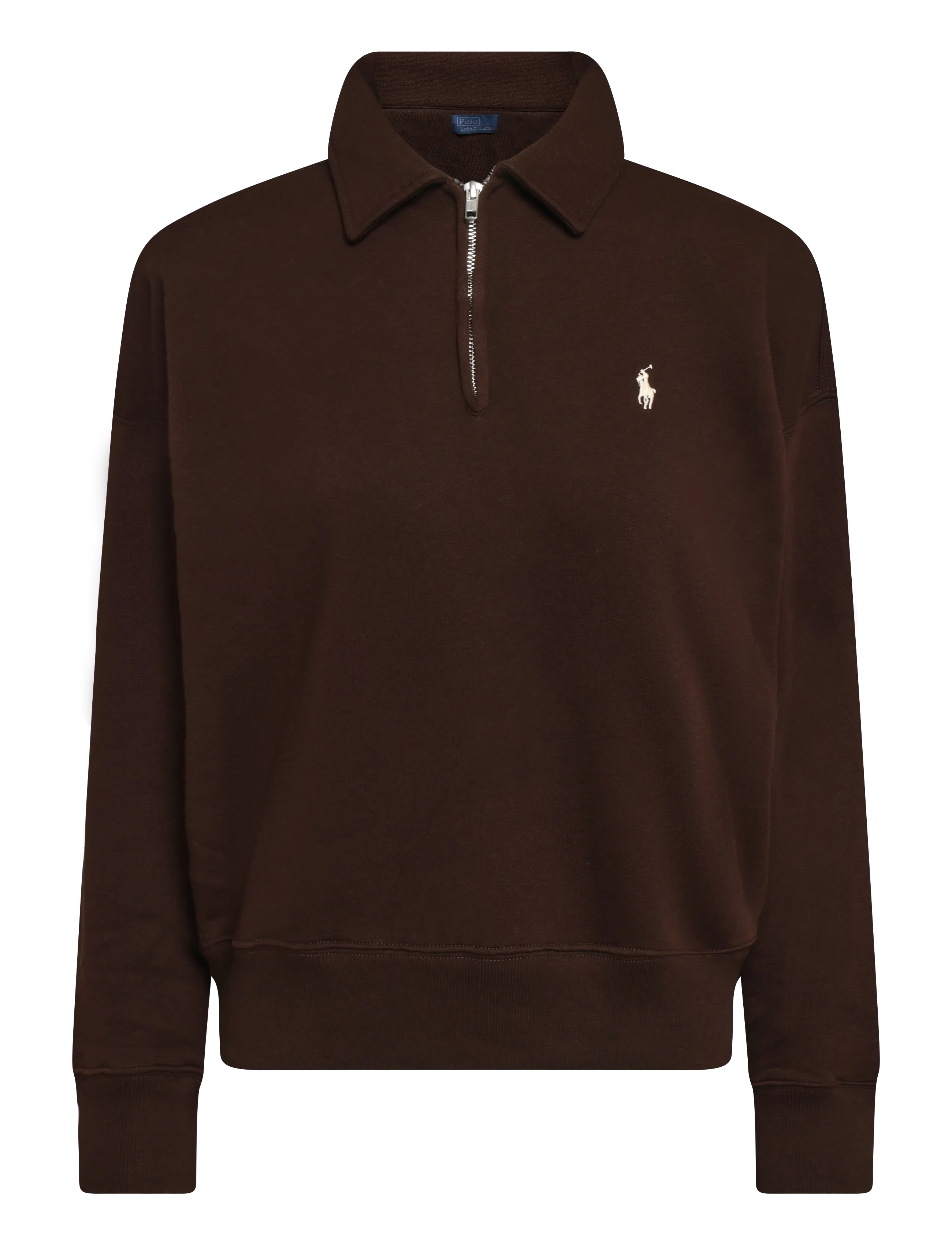 Polo Ralph Lauren Fleece Quarter-Zip - Designers - CIRCUIT BROWN / brown