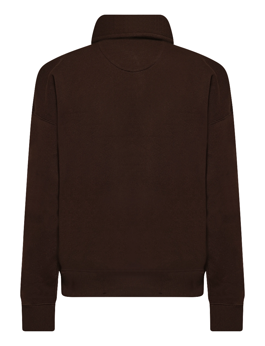 Polo Ralph Lauren - Fleece Quarter-Zip - sweatshirts & hættetrøjer - circuit brown - 3