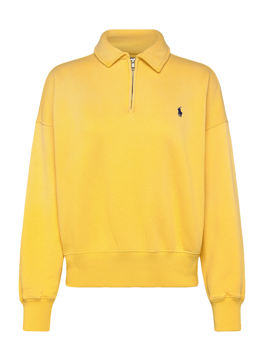 Polo Ralph Lauren - Fleece Quarter-Zip - sweatshirts & hoodies - collegiate yellow - 1