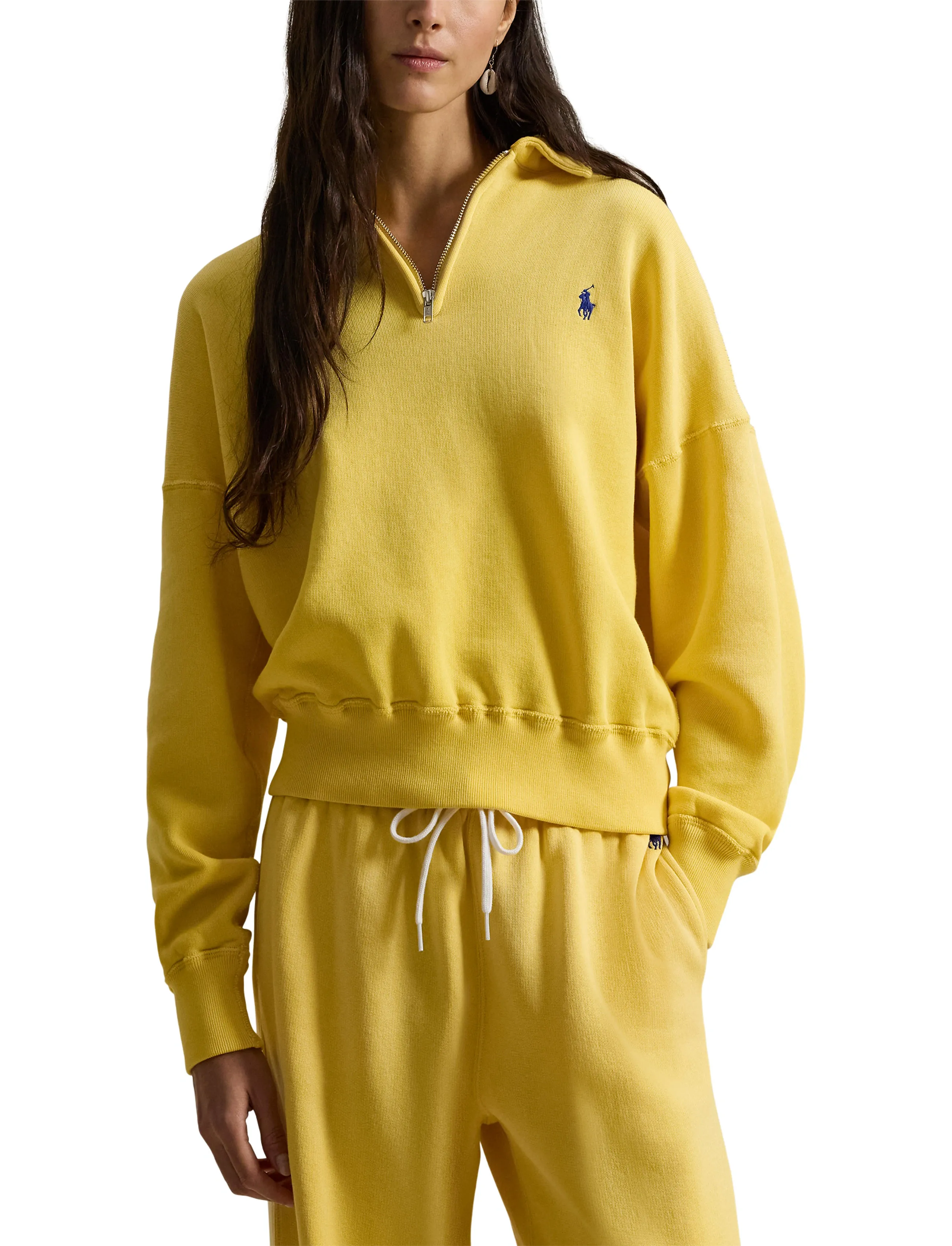 Polo Ralph Lauren Arctic Fleece-Knt-Sweatshirt dam – bild 5