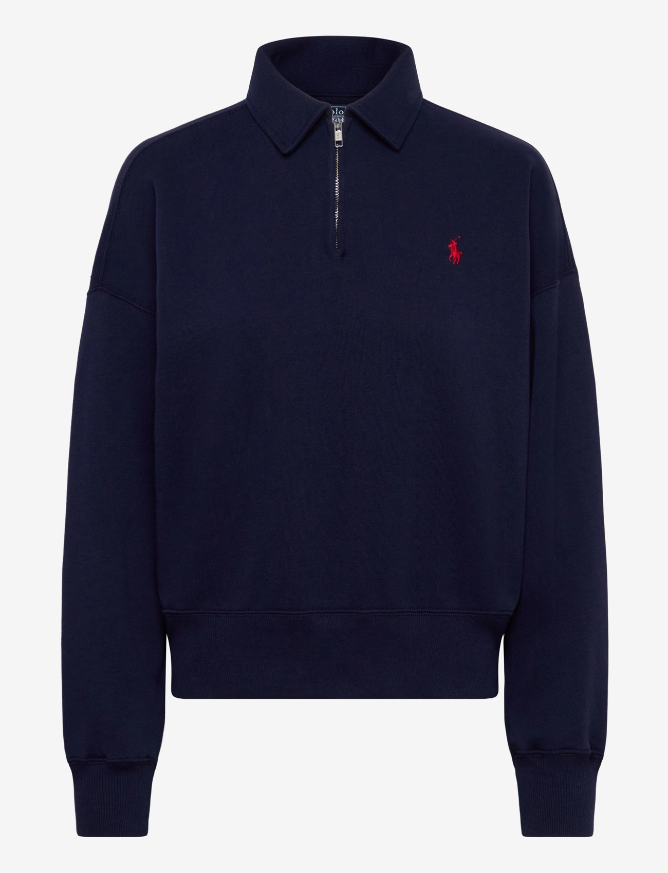 Polo Ralph Lauren - Fleece Quarter-Zip - dressipluusid ja kapuutsiga dressipluusid - cruise navy - 0