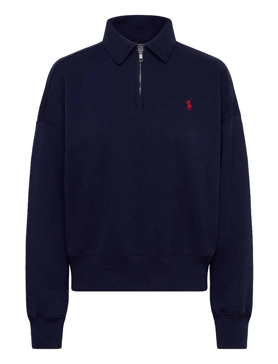 Polo Ralph Lauren - Fleece Quarter-Zip - sweatshirts & hoodies - cruise navy - 0