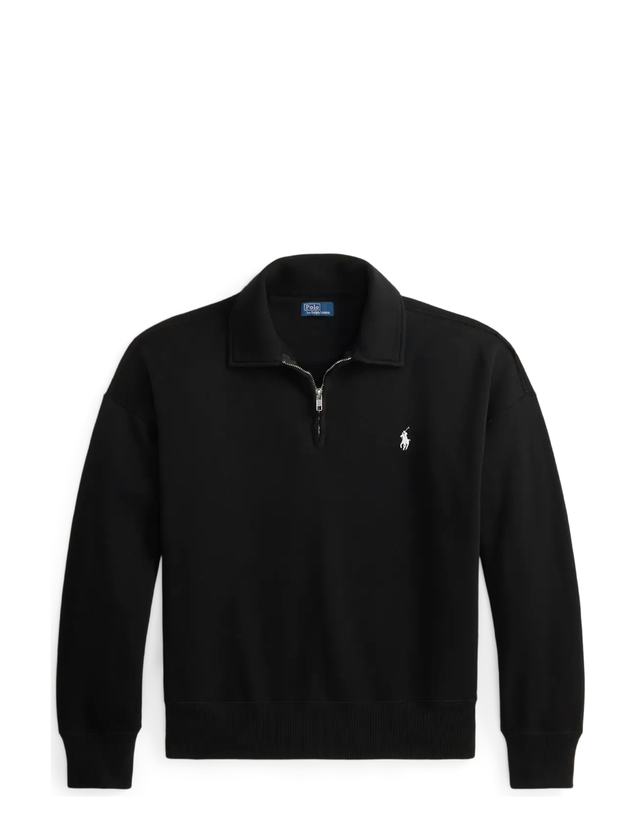 Polo Ralph Lauren ARCTIC FLEECE-KNT-SWEATSHIRT - Tøj - POLO BLACK / black