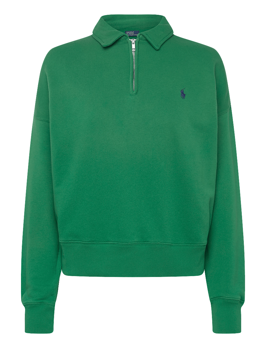 Polo Ralph Lauren - Lightweight Fleece Quarter-Zip - sweatshirts et sweats à capuche - fiji green - 1