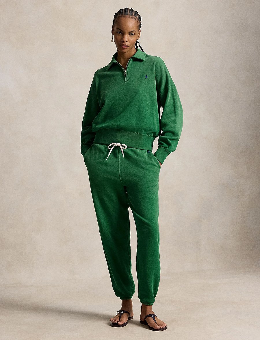 Polo Ralph Lauren - Lightweight Fleece Quarter-Zip - sweatshirts et sweats à capuche - fiji green - 0
