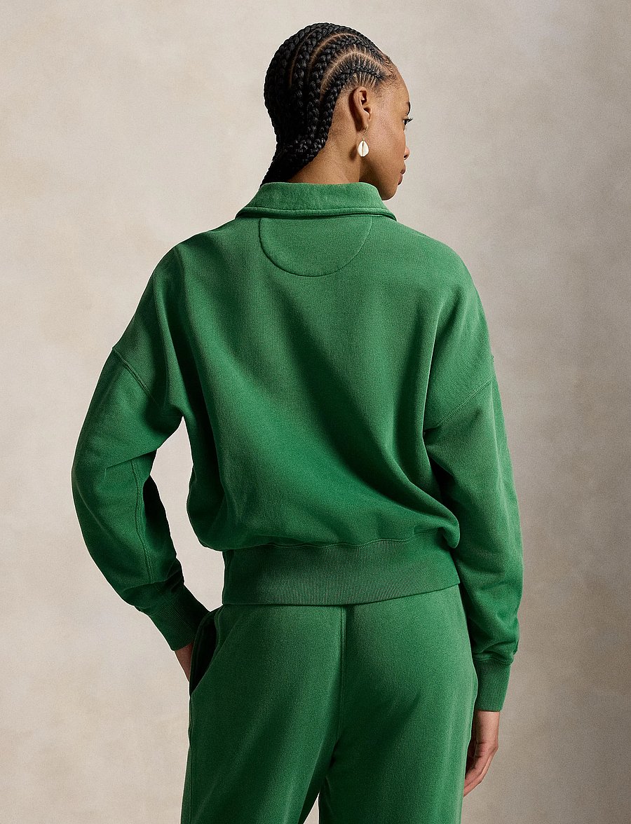 Polo Ralph Lauren - Lightweight Fleece Quarter-Zip - sweatshirts et sweats à capuche - fiji green - 5